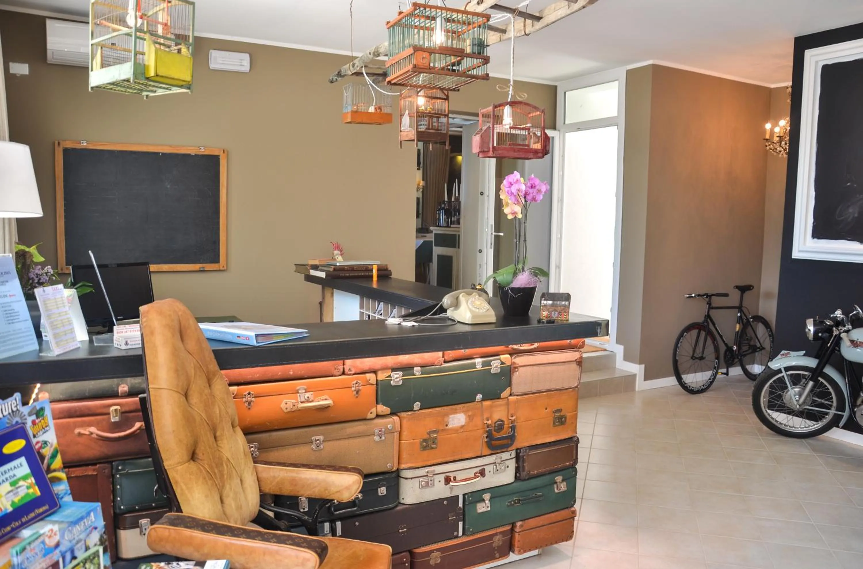 Lobby or reception in Hotel Maximilian