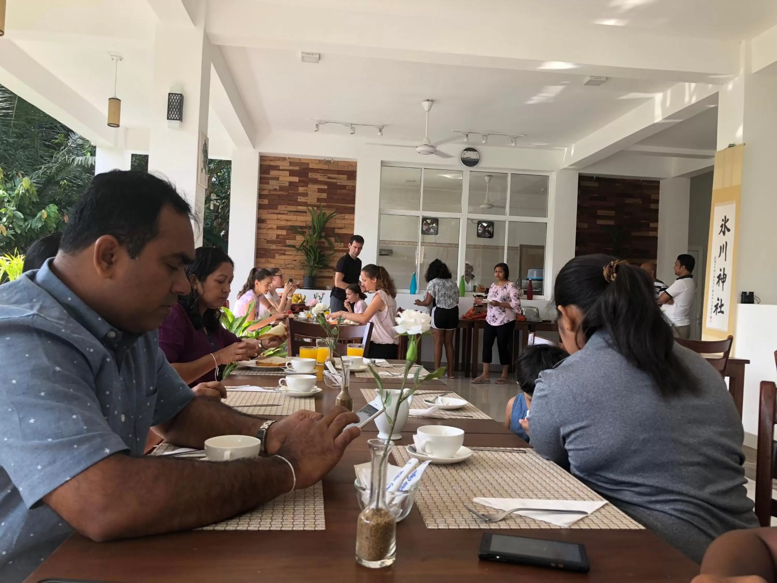 Restaurant/Places to Eat in Kandy Rivers Edge Nature Resort