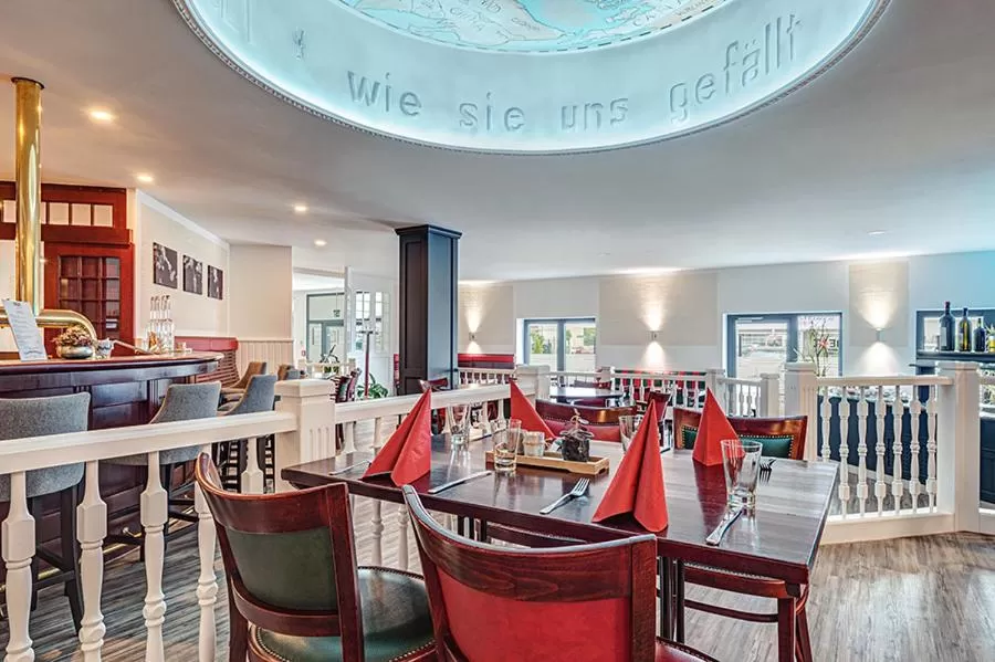 Dining area in Hotel Stadt Mühlhausen
