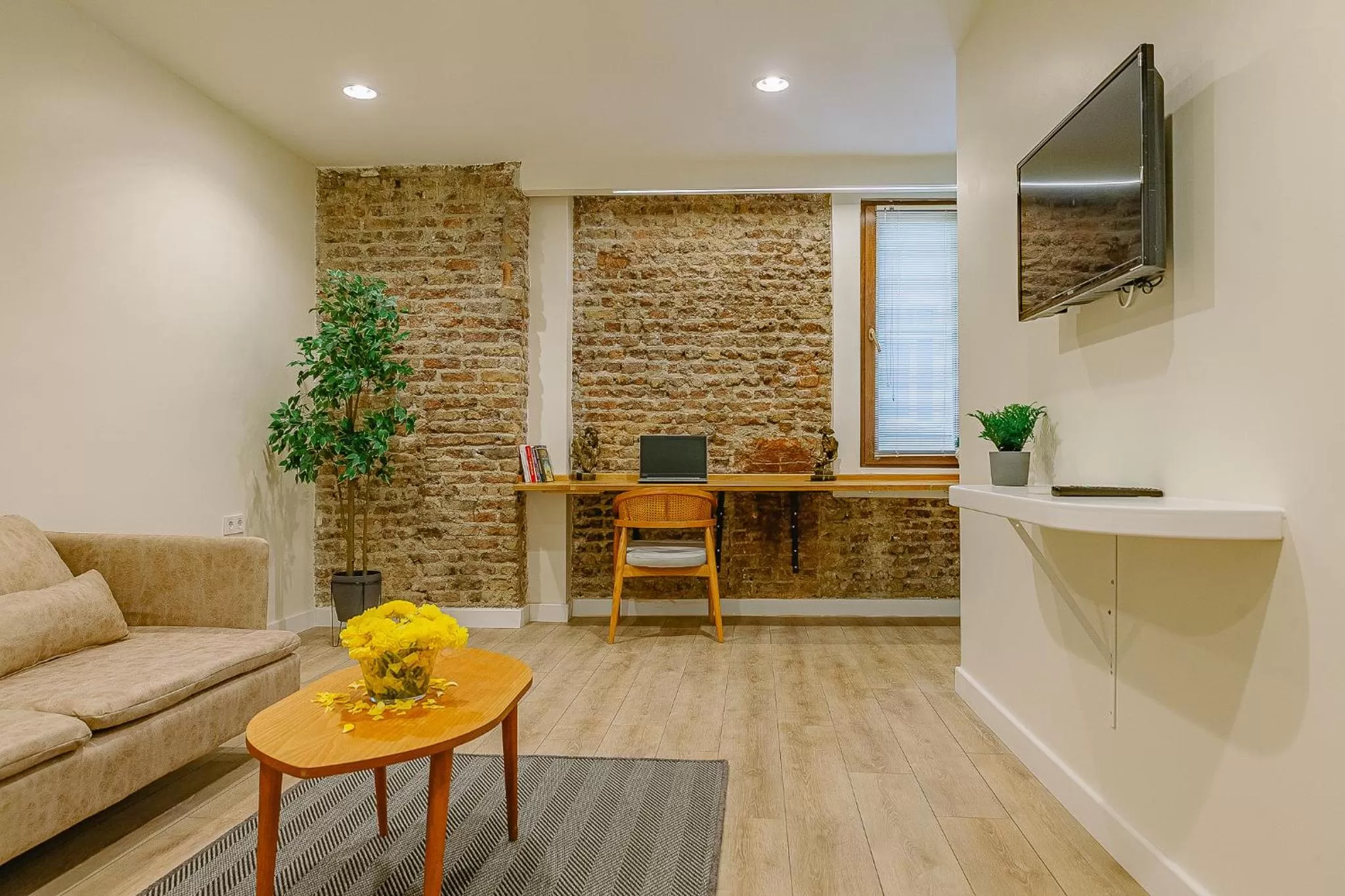 Living room in The Wilson Galata Hotel