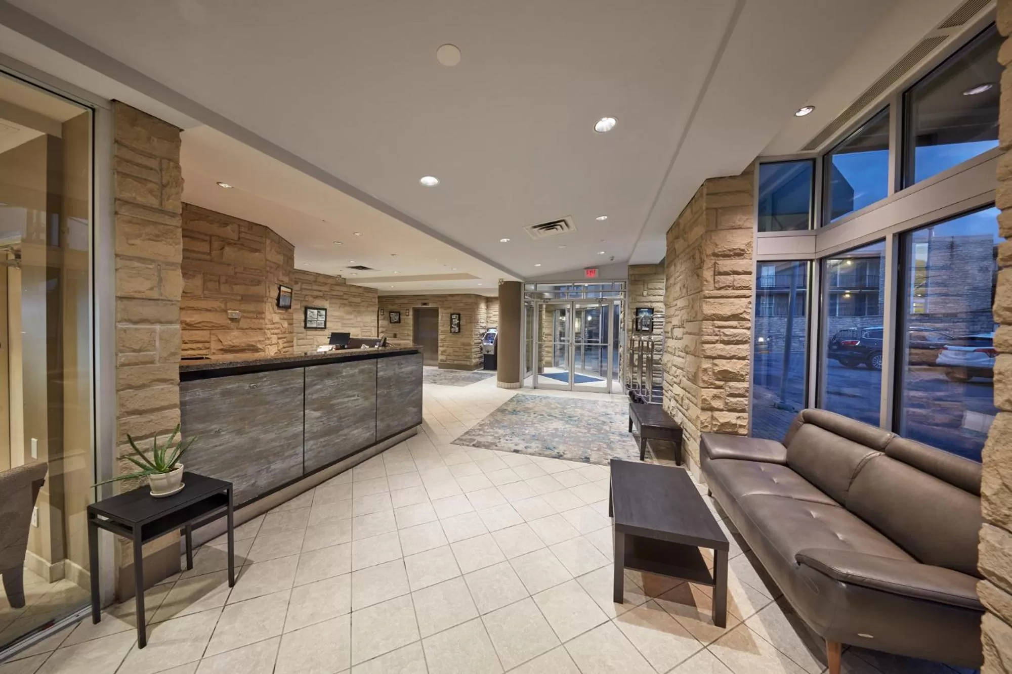 Lobby or reception in The Falls Hotel & Inn