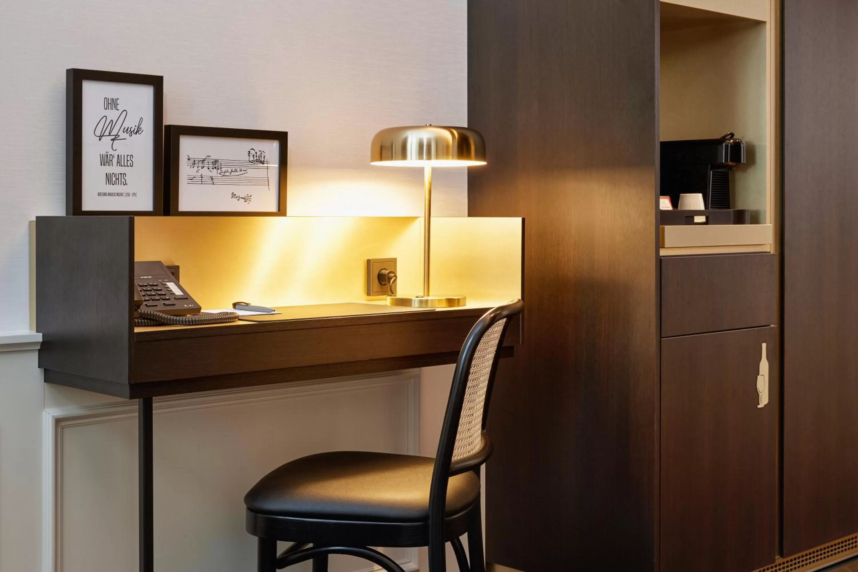 Seating area in HYPERION Hotel Salzburg