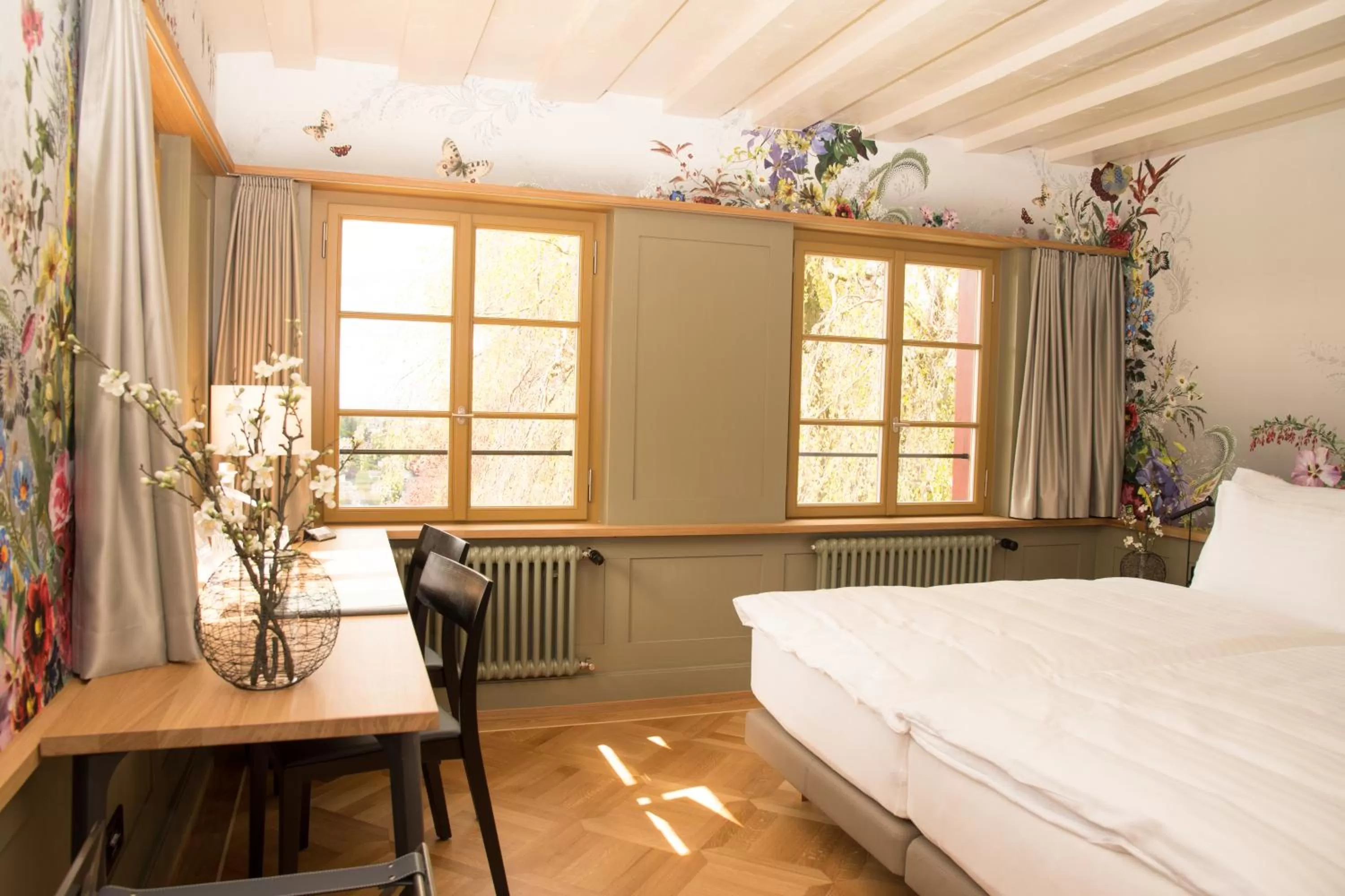 Photo of the whole room, Bed in Hotel Restaurant Falkenburg