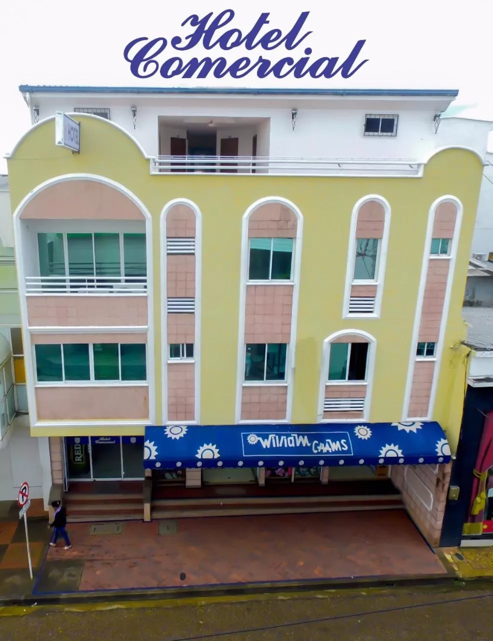 Facade/entrance, Property Building in Hotel Comercial