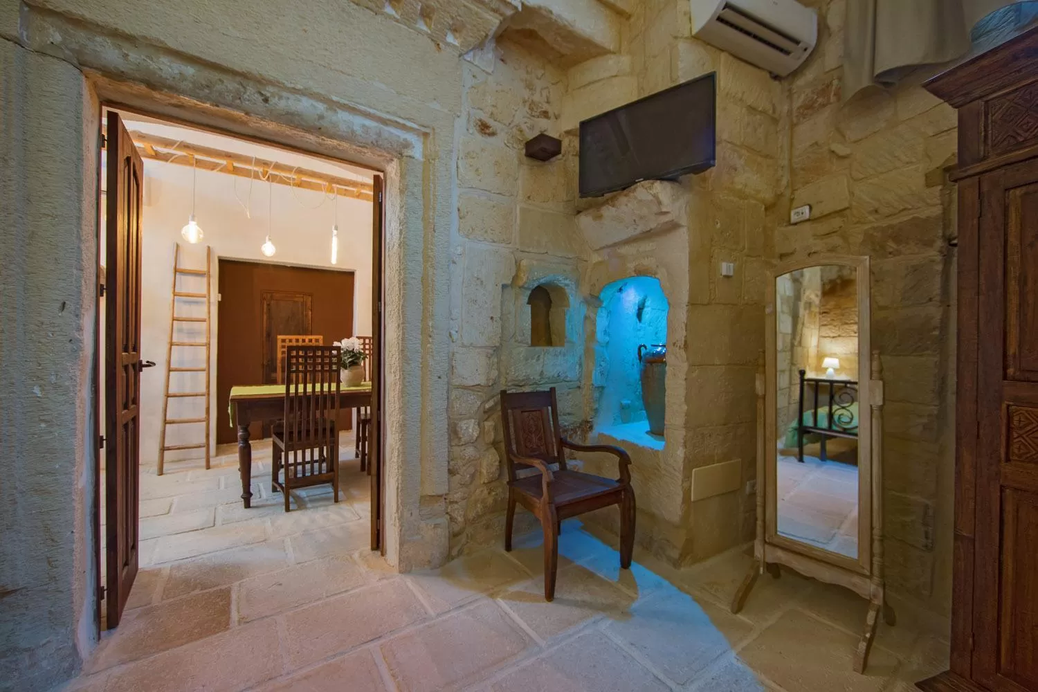 Dining area in La Dimora delle Grazie