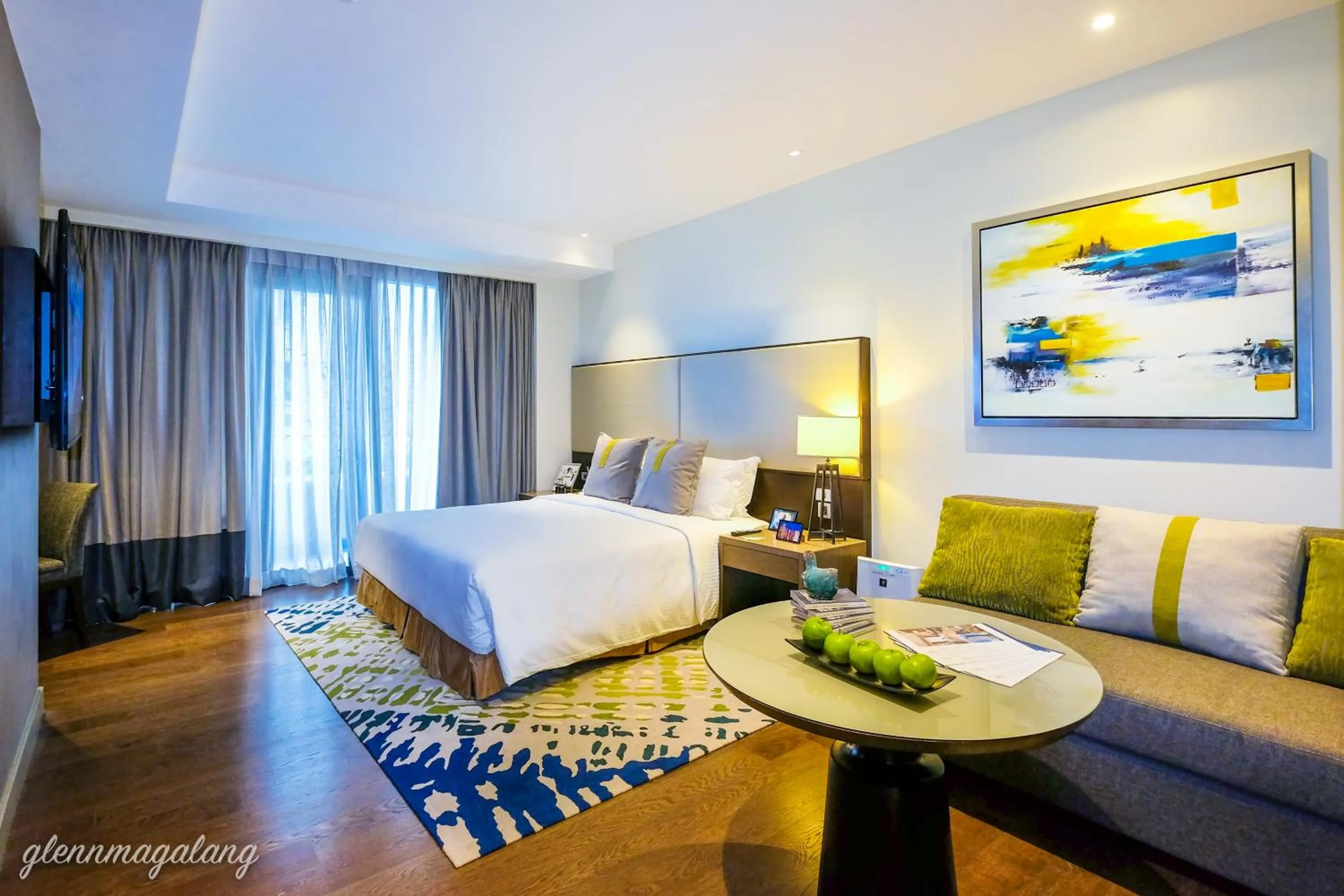 Bedroom, Bed in Somerset Alabang Manila