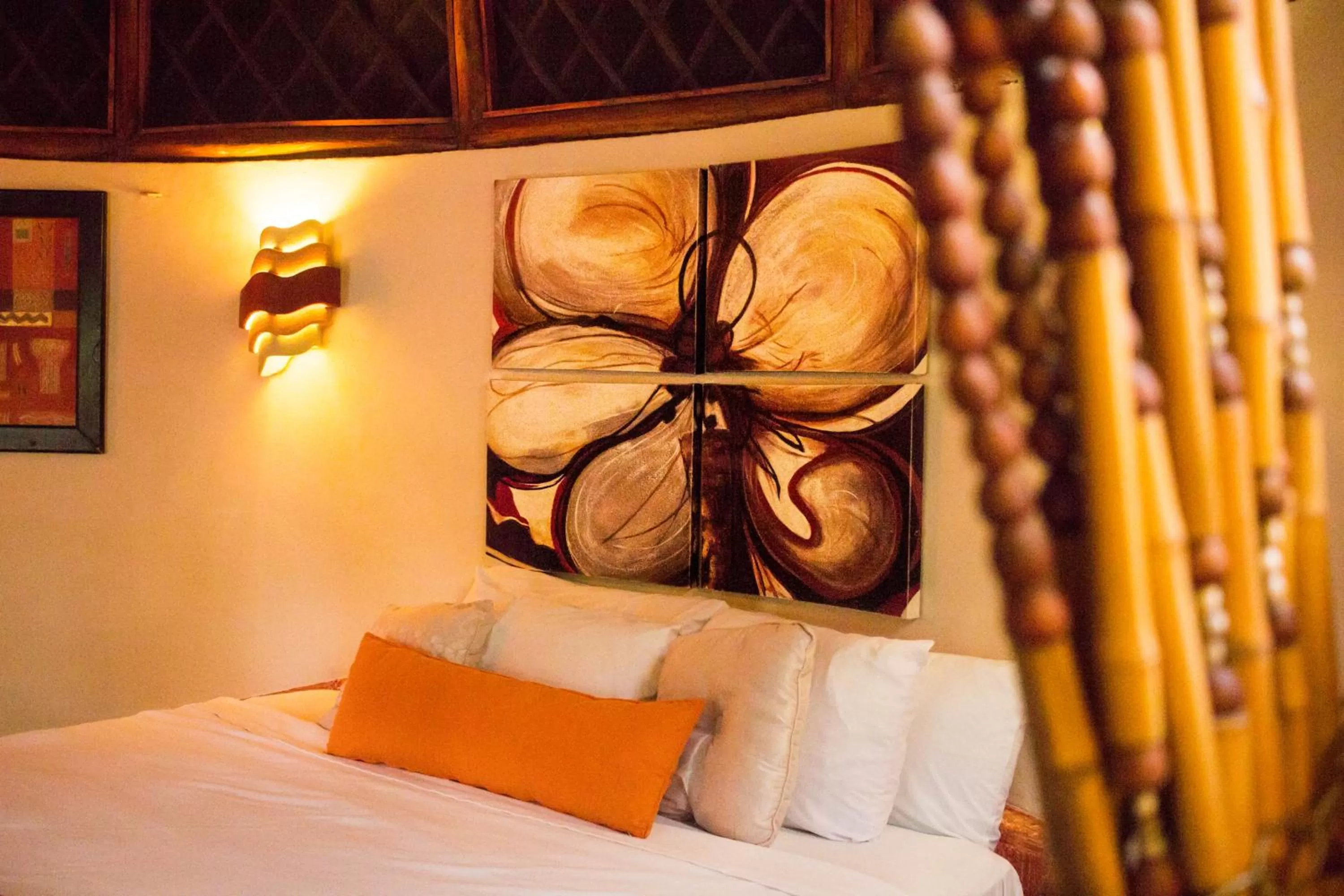 Bedroom, Bed in Cocos Cabañas Playa del Carmen Adults Only