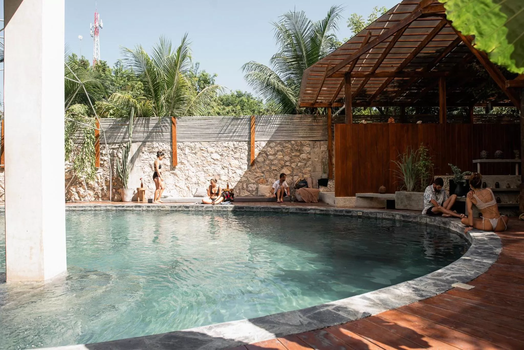 Swimming Pool in Botånica Tulum