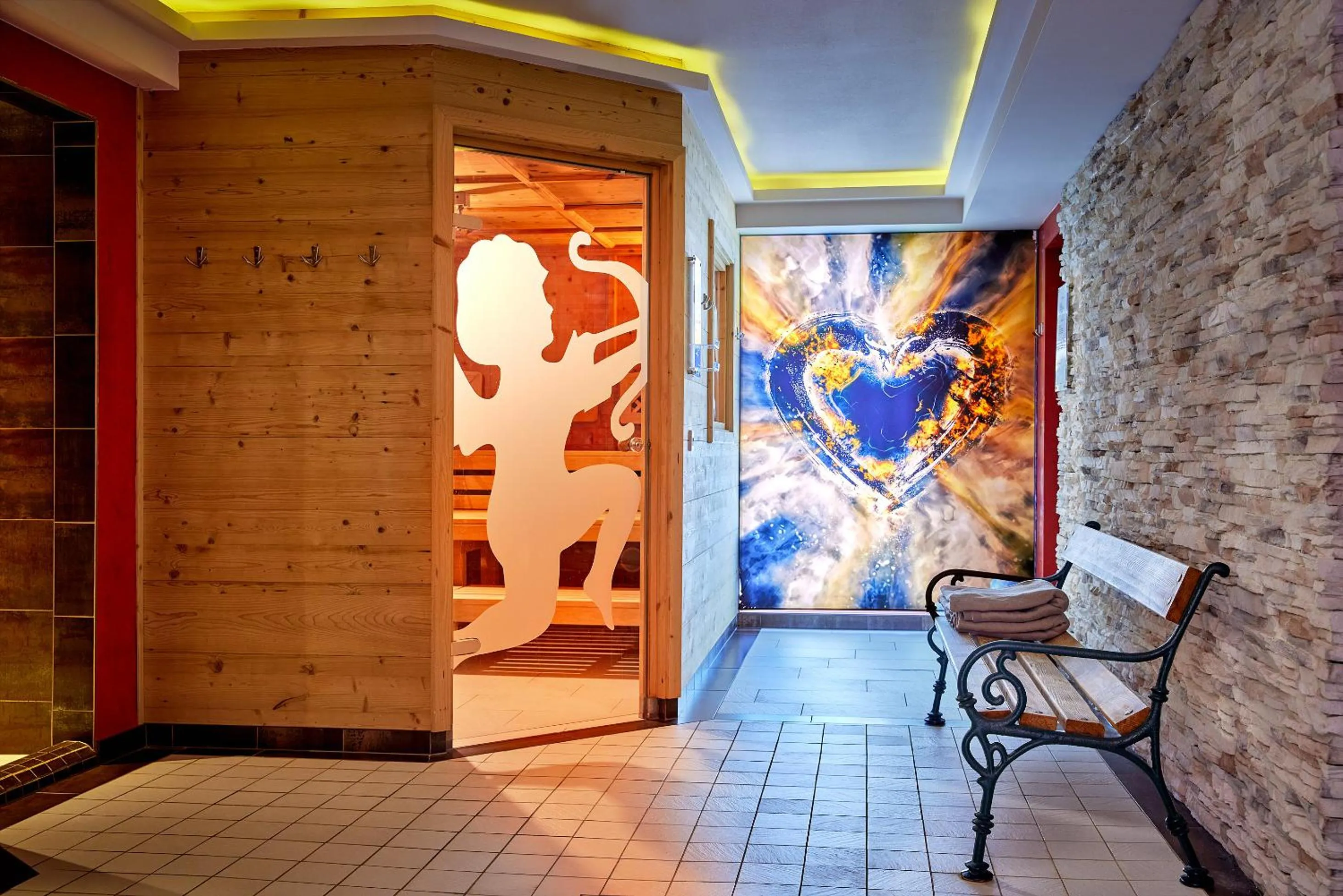 Sauna in Romantikhotel Zell am See