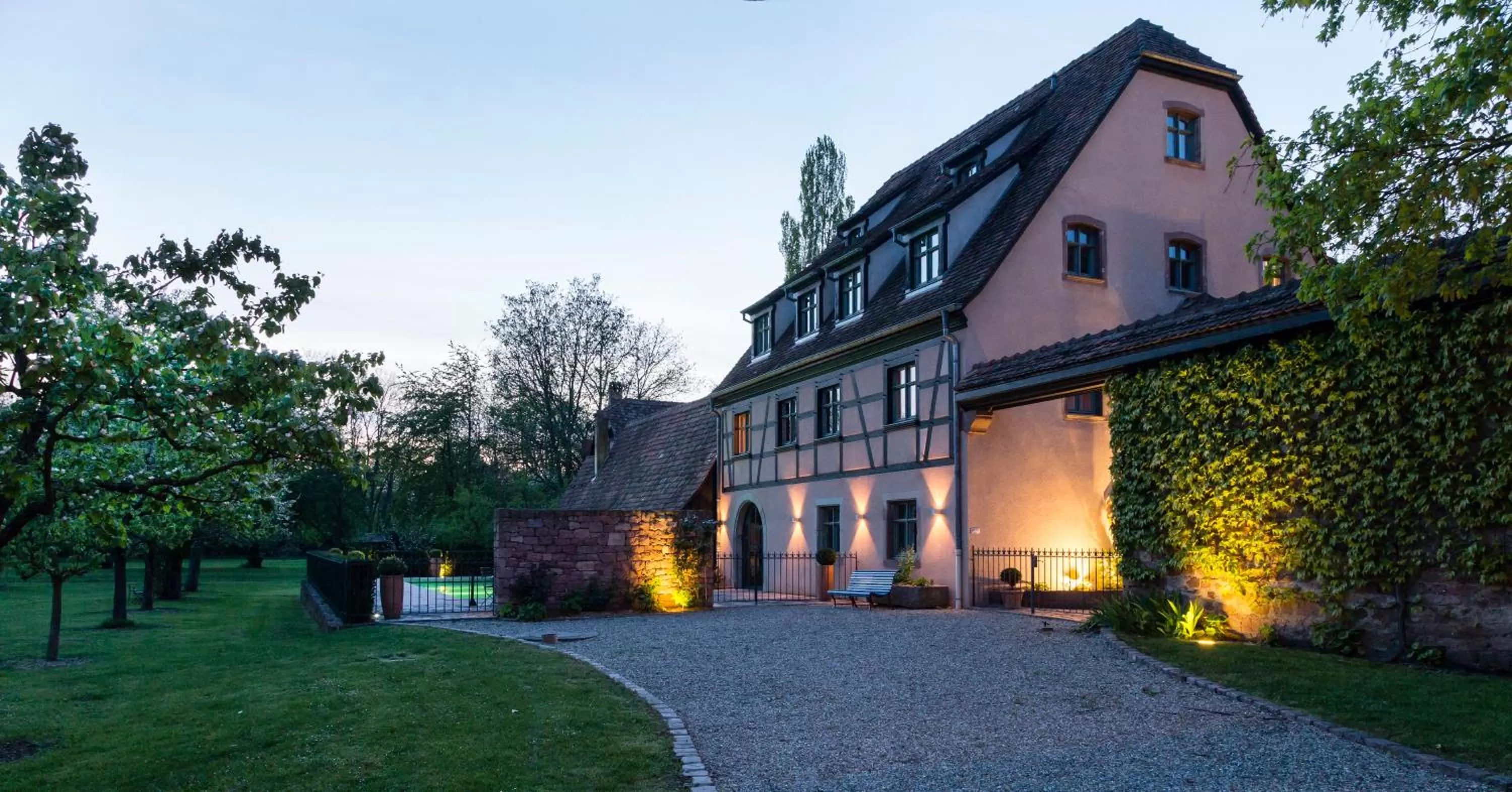 Property Building in Hotel Restaurant De l'Illwald