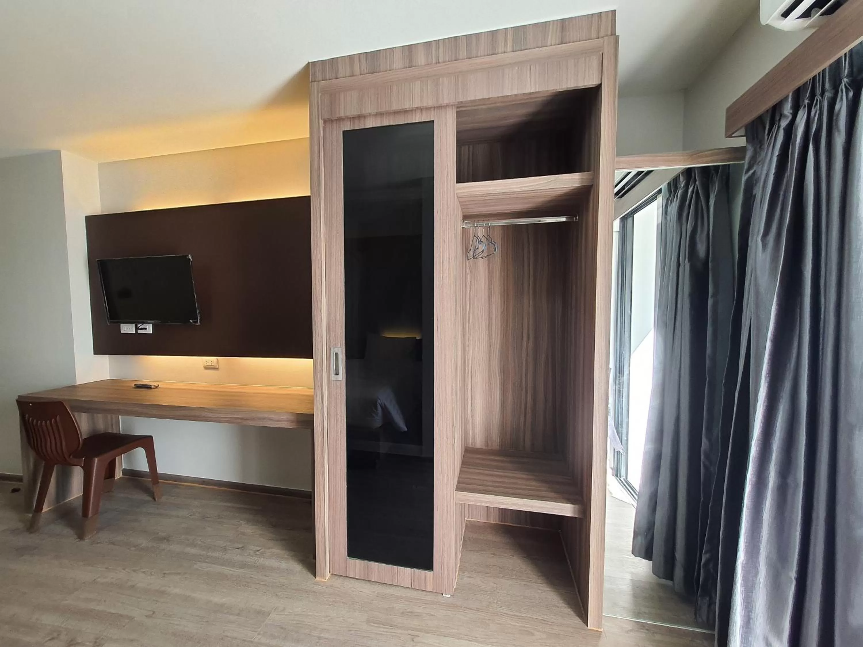 Photo of the whole room in โรงแรมดับเบิ้ลดี ปากเกร็ด Double D hotel