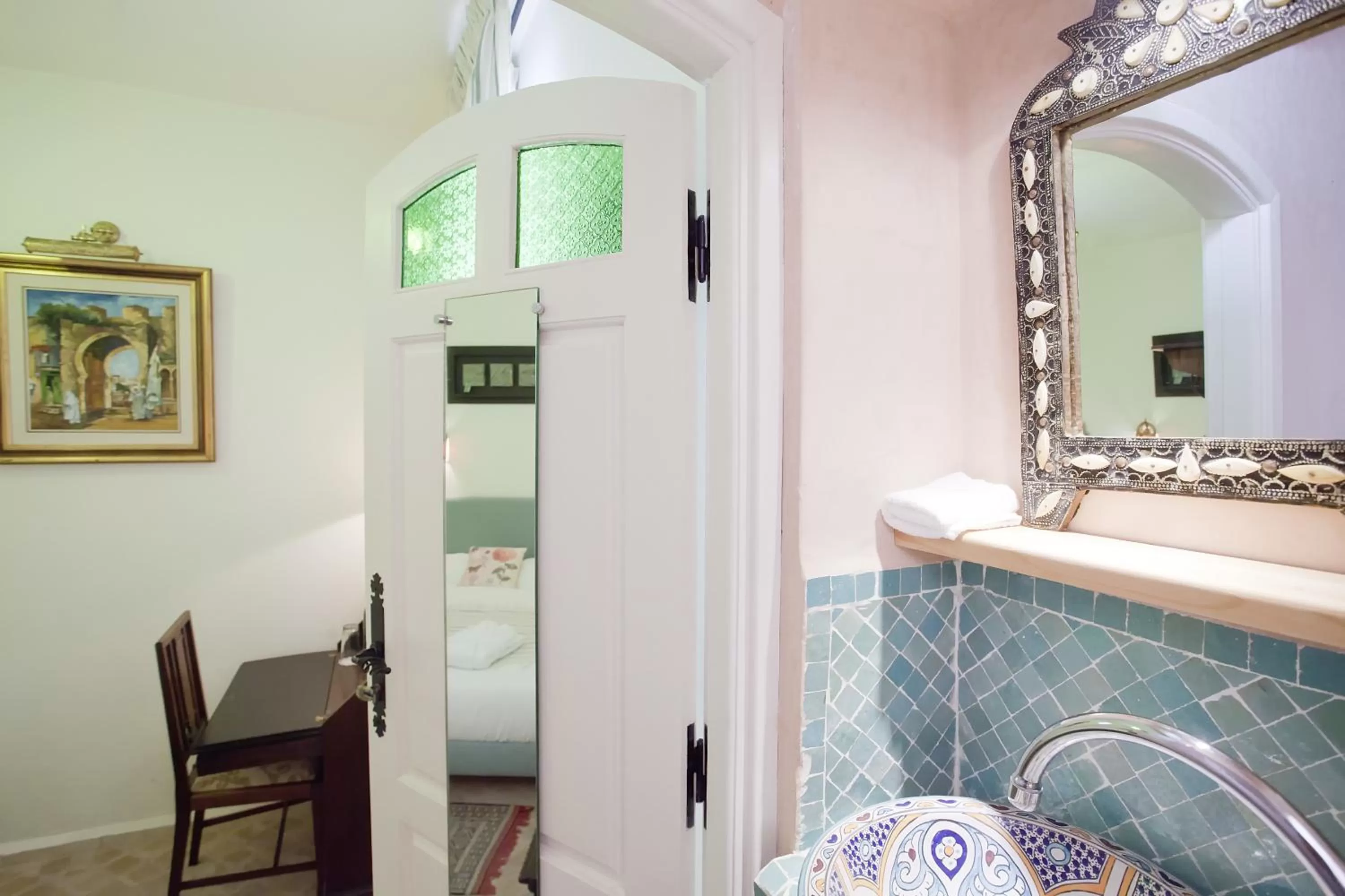 Bathroom in Kasbah Rose
