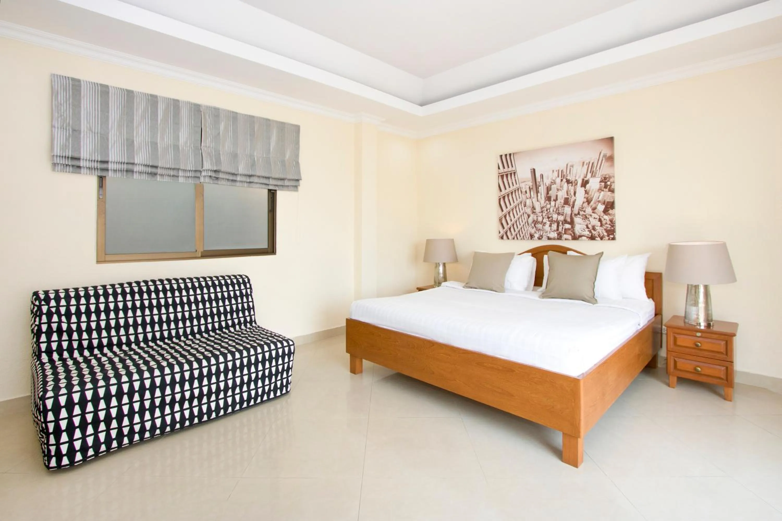 Bedroom, Bed in Avoca Pool Villas