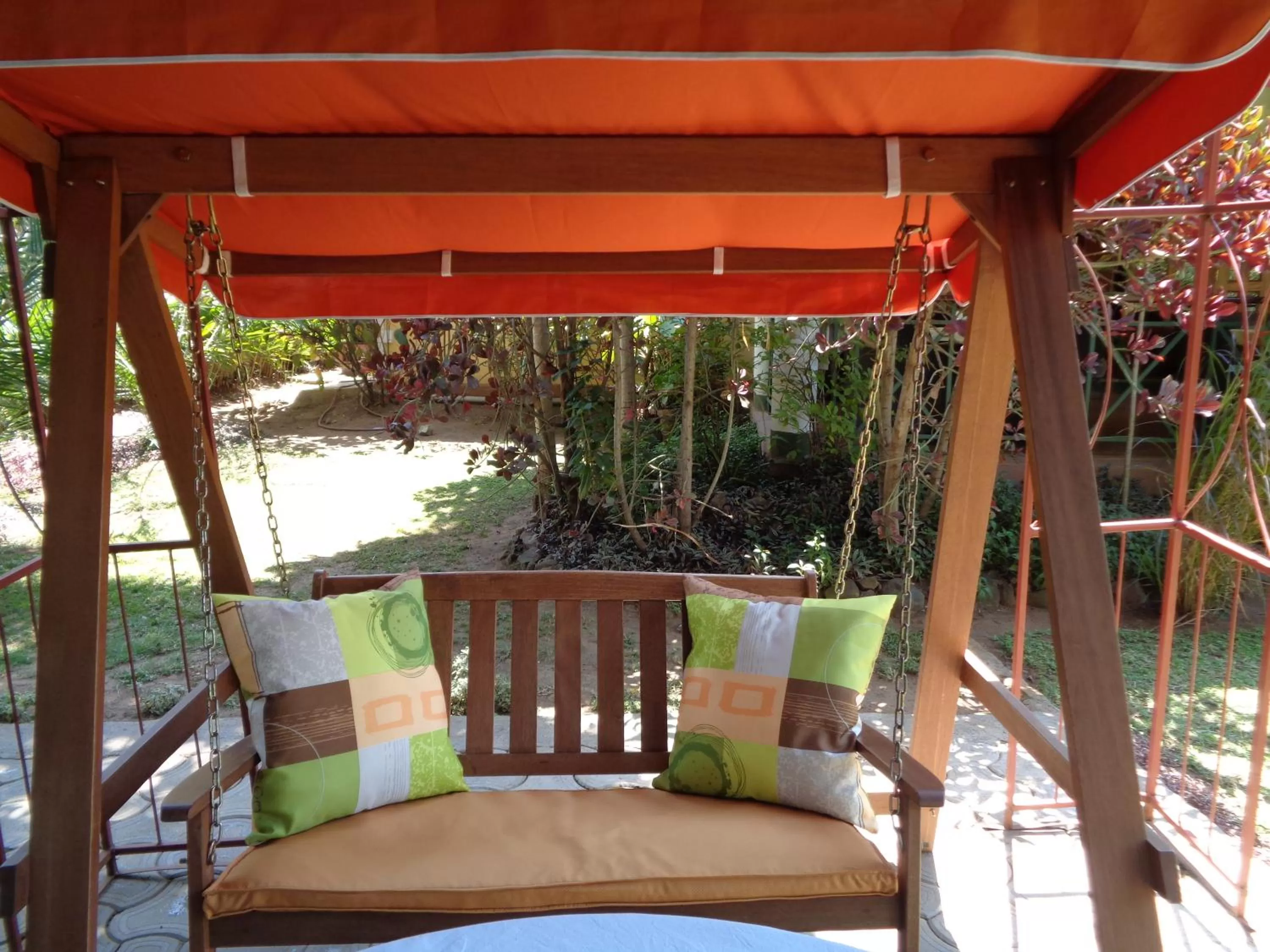 Garden in The Clarice House