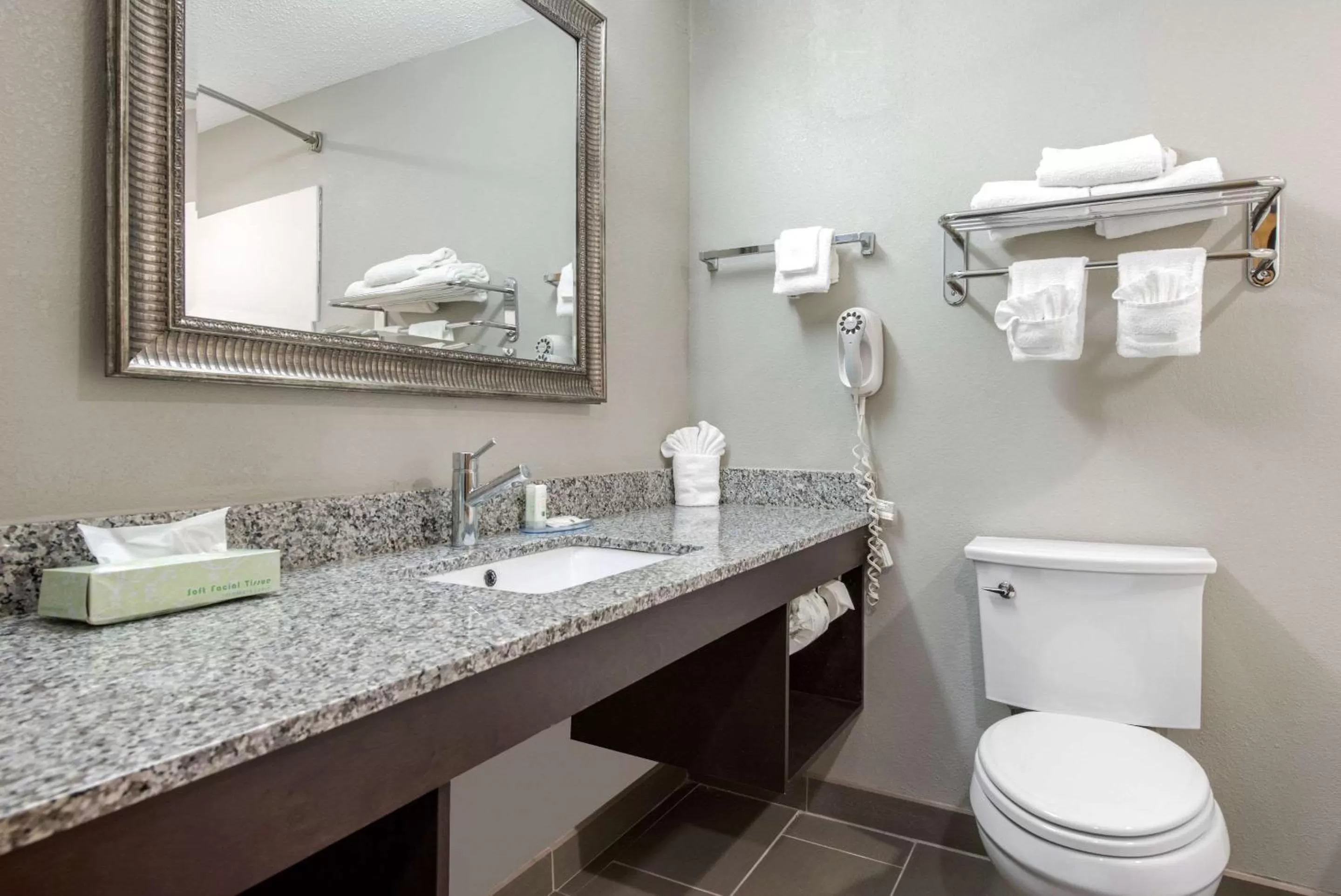 Bathroom in Quality Inn & Suites Brownsburg - Indianapolis West