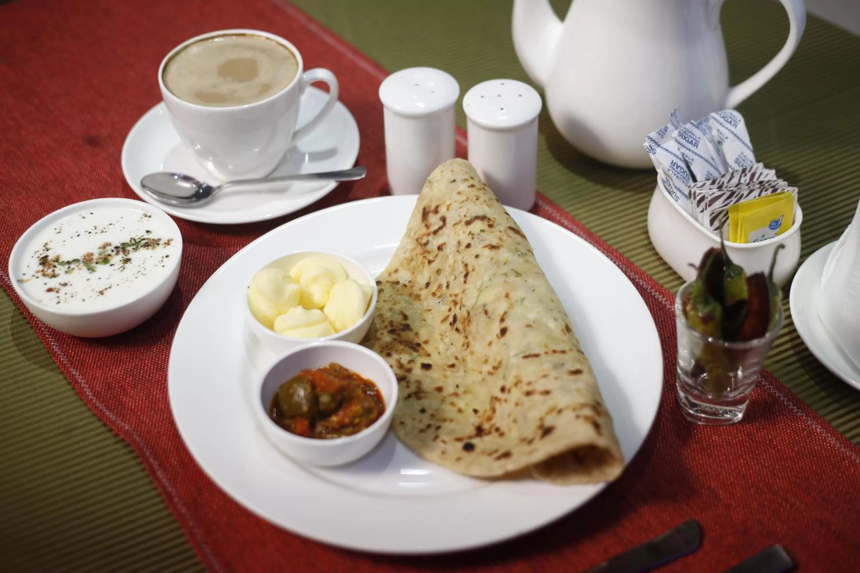 Breakfast in Hotel Cama