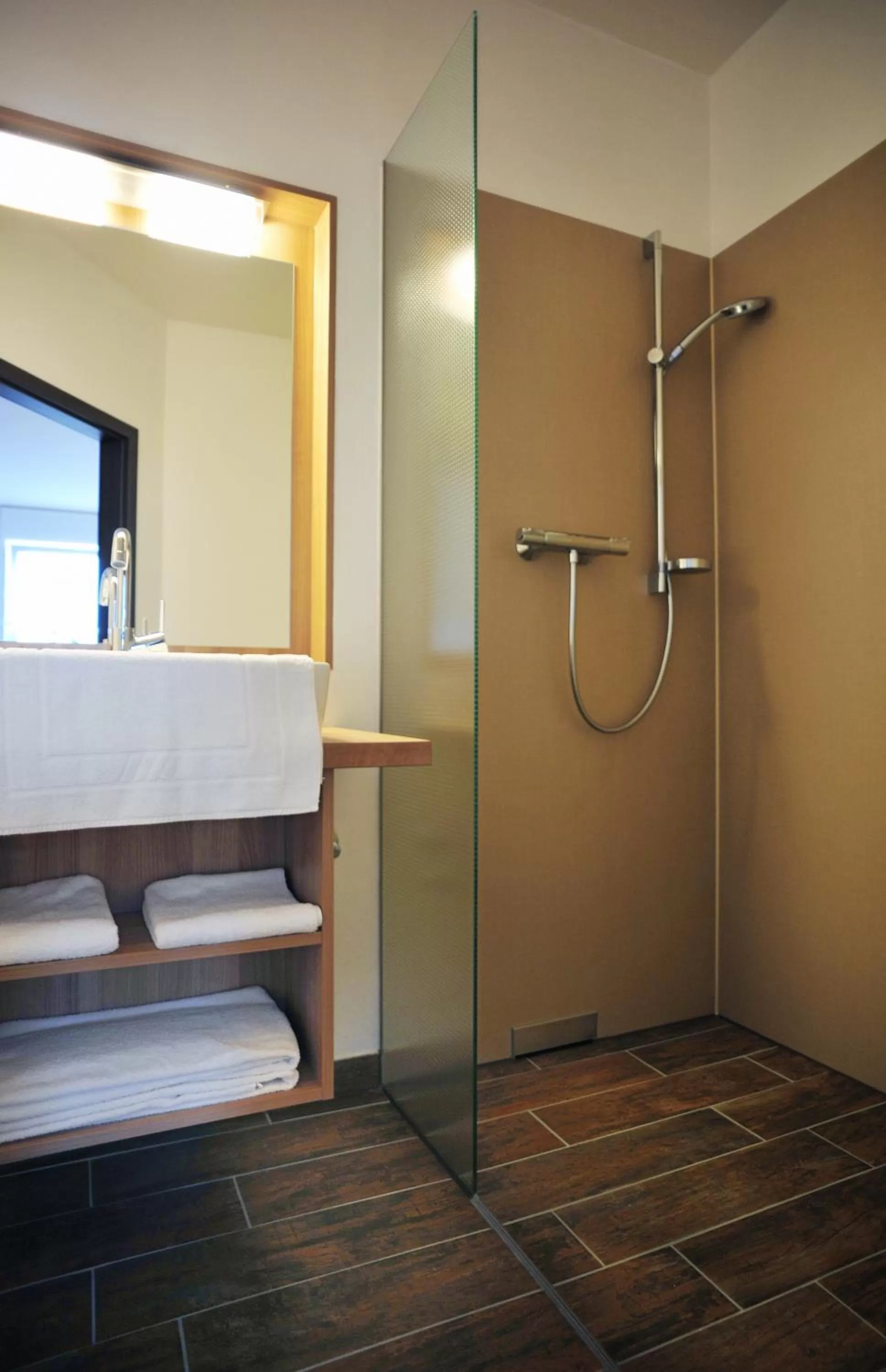 Shower, Bathroom in Hotel Asbach-Bäumenheim