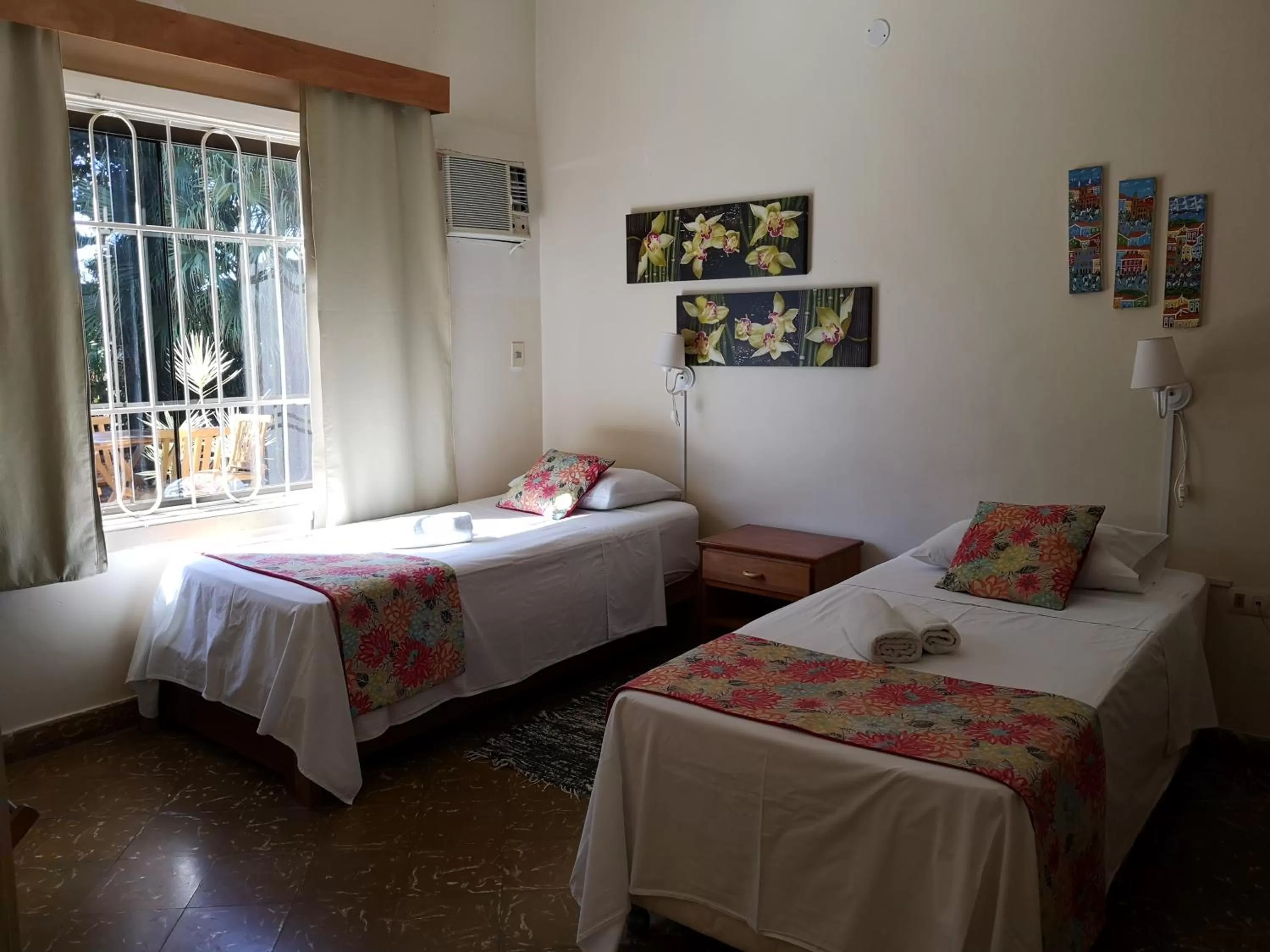 Bed in Las Orquideas Parque Hotel