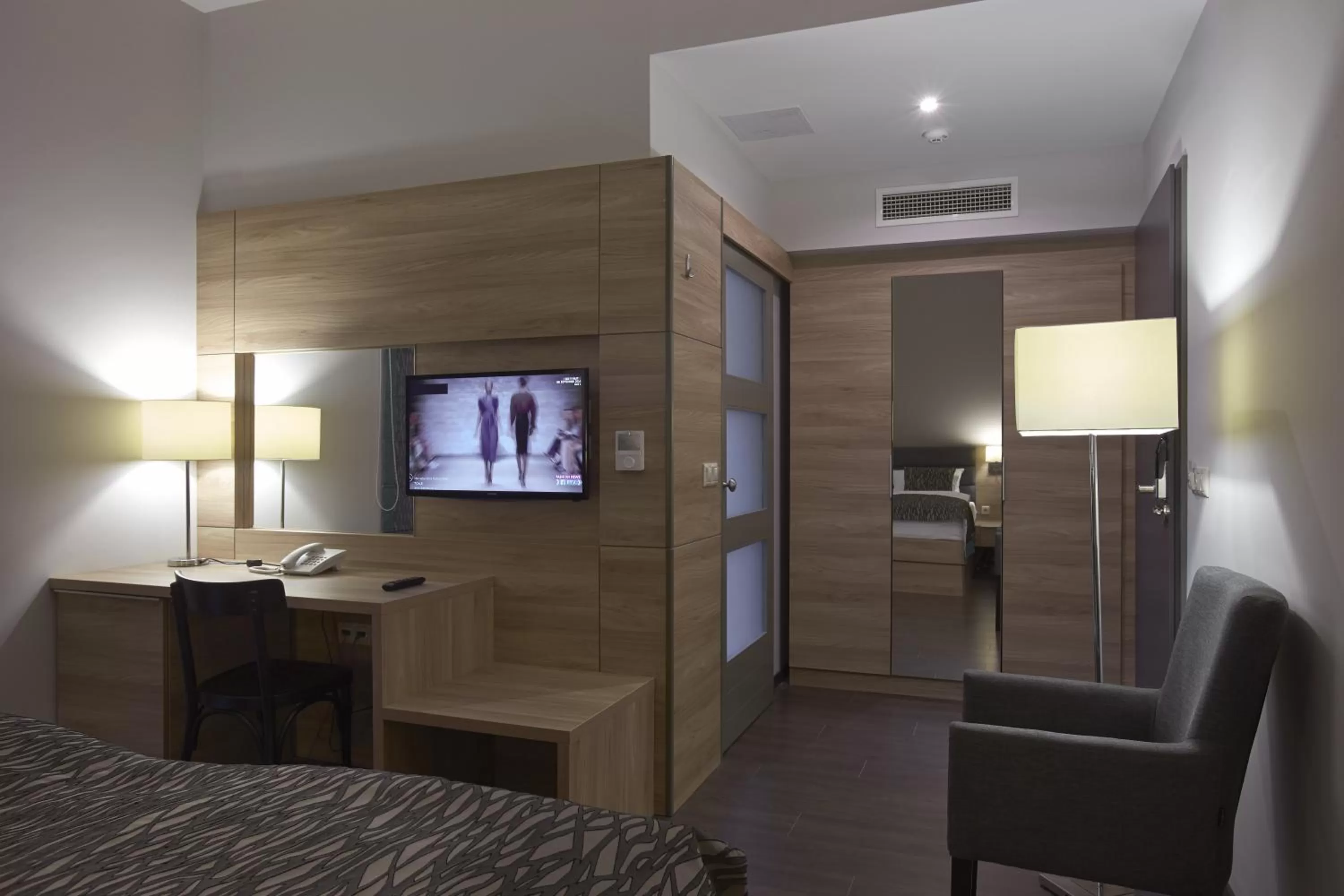 Decorative detail, TV/Entertainment Center in Hotel Therapia