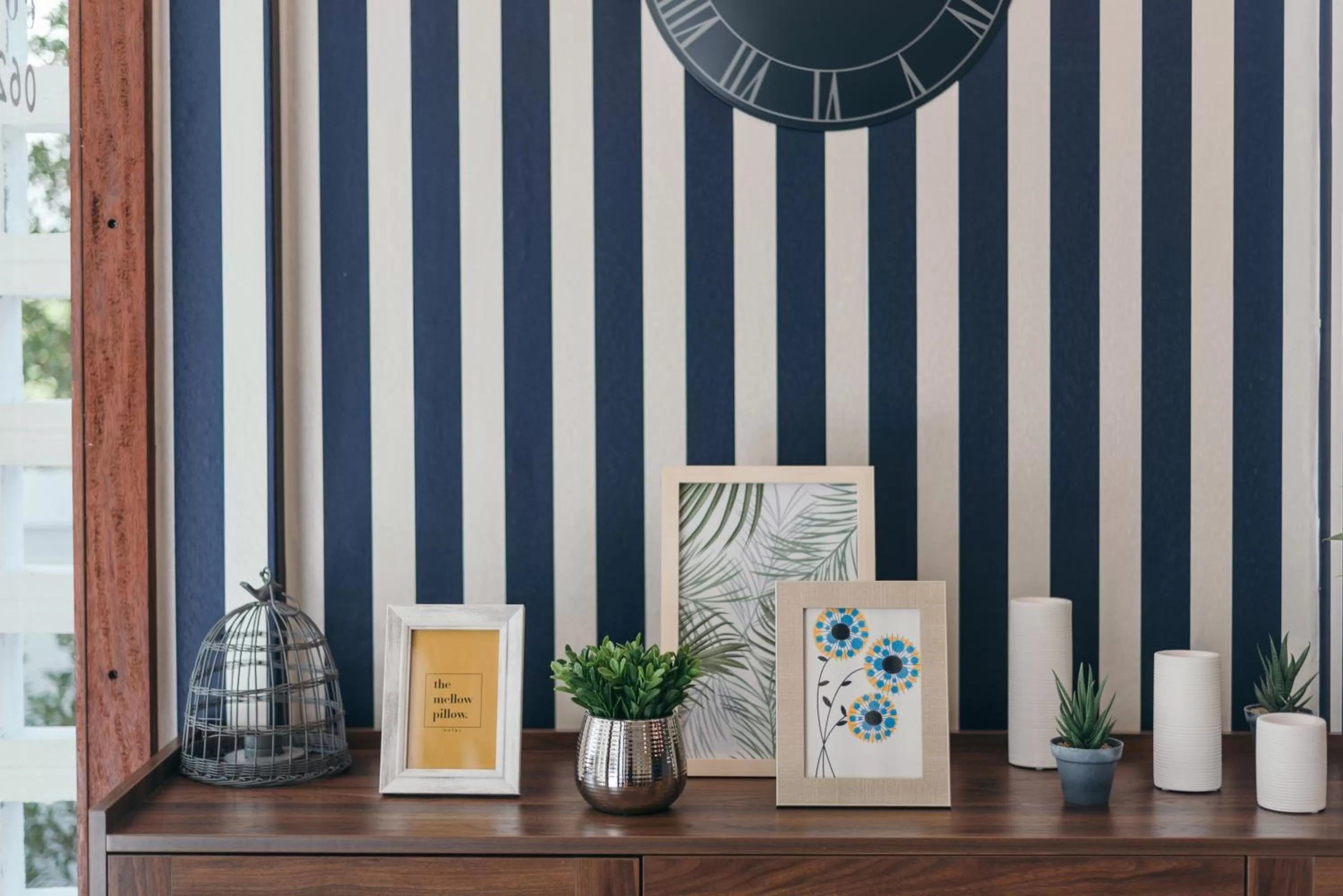 Decorative detail in The Mellow Pillow Hotel @ Chiang Mai Gate