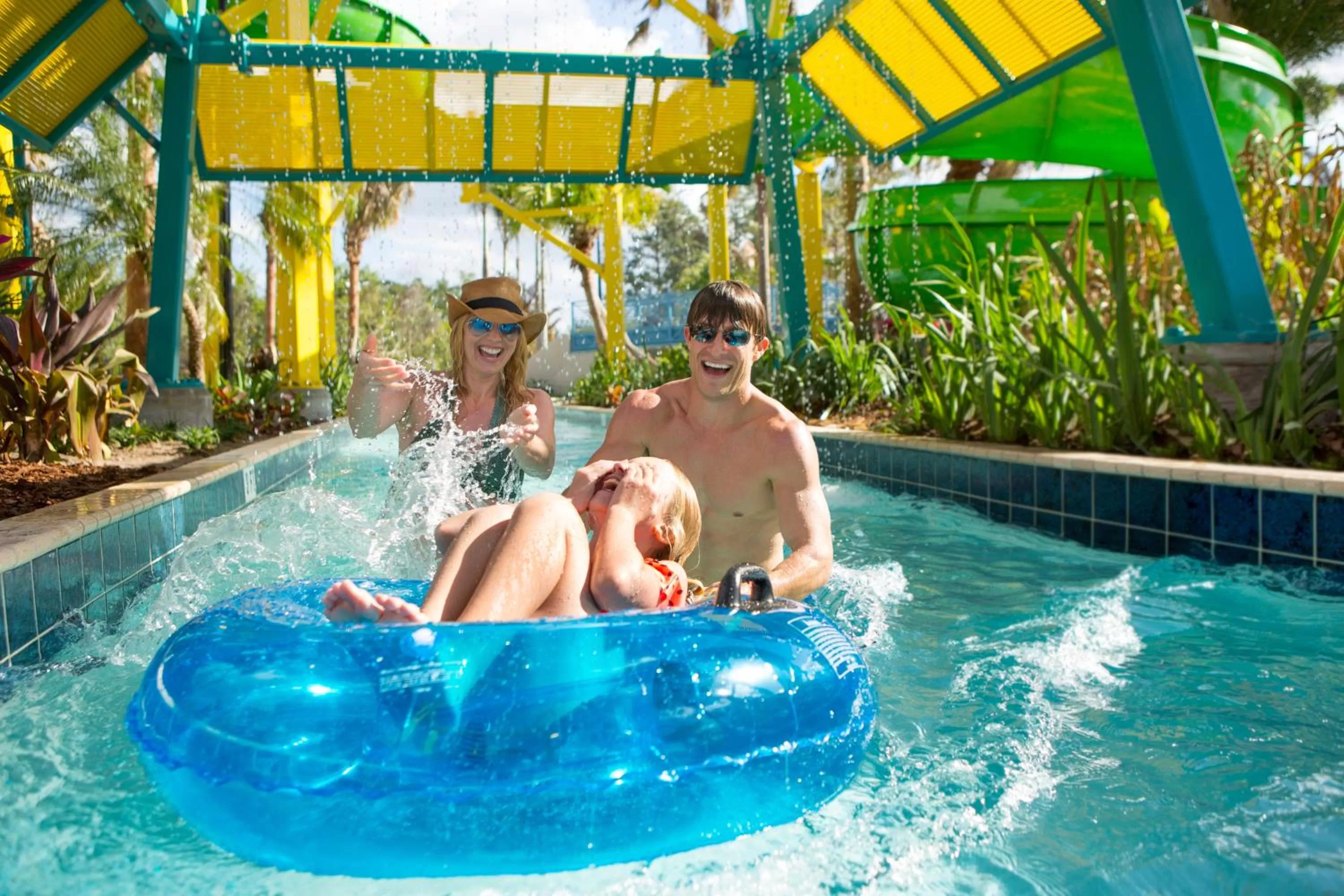 People in The Grove Resort & Water Park Orlando