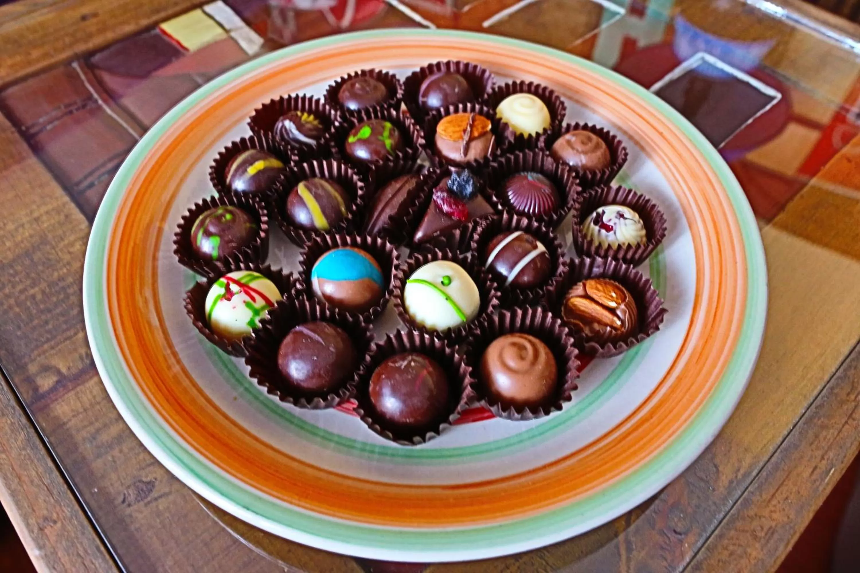 Food in Hotel Chocolate Tradicional