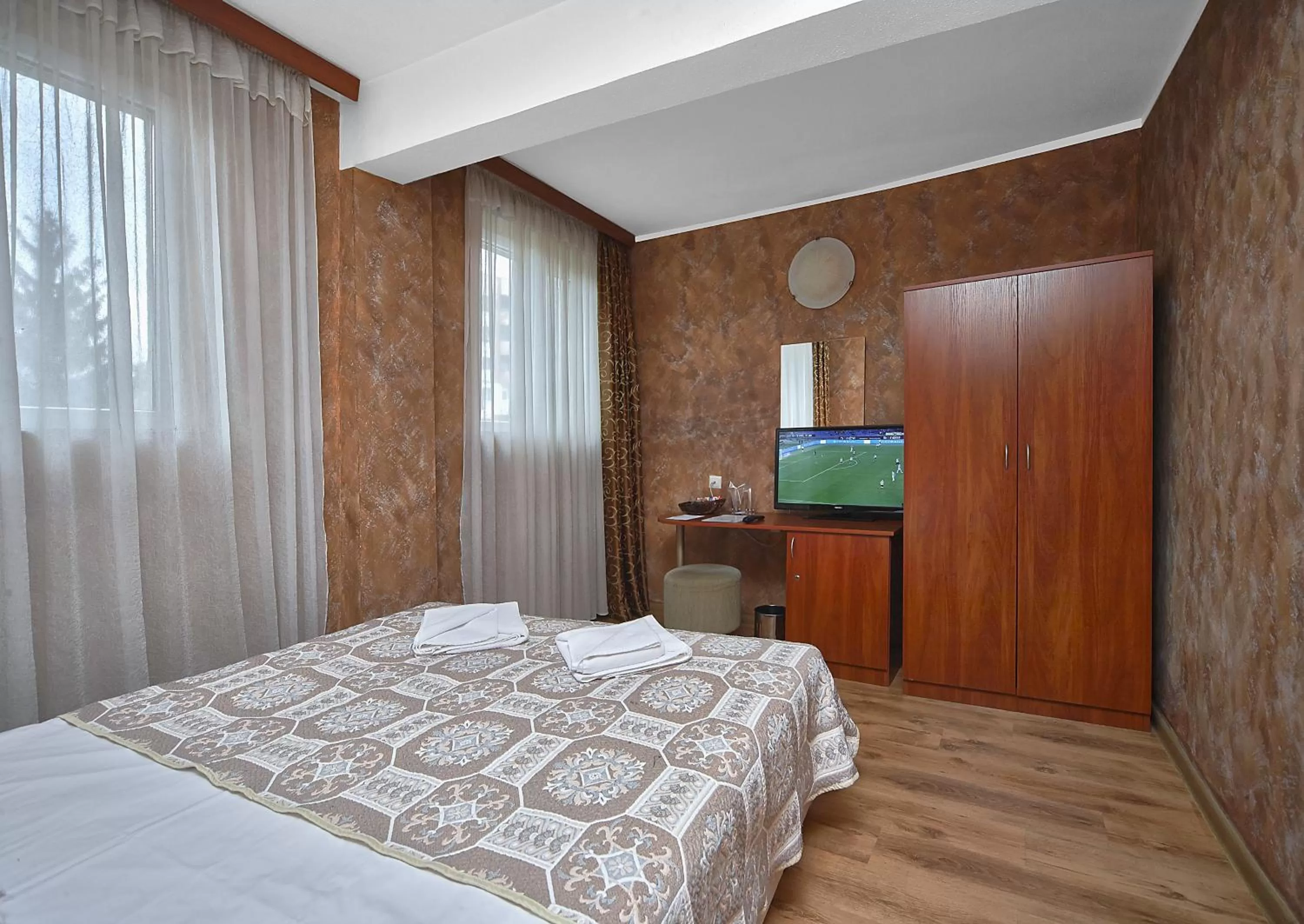 Photo of the whole room, Bed in Hotel Akord - Free Parking & Metro Access