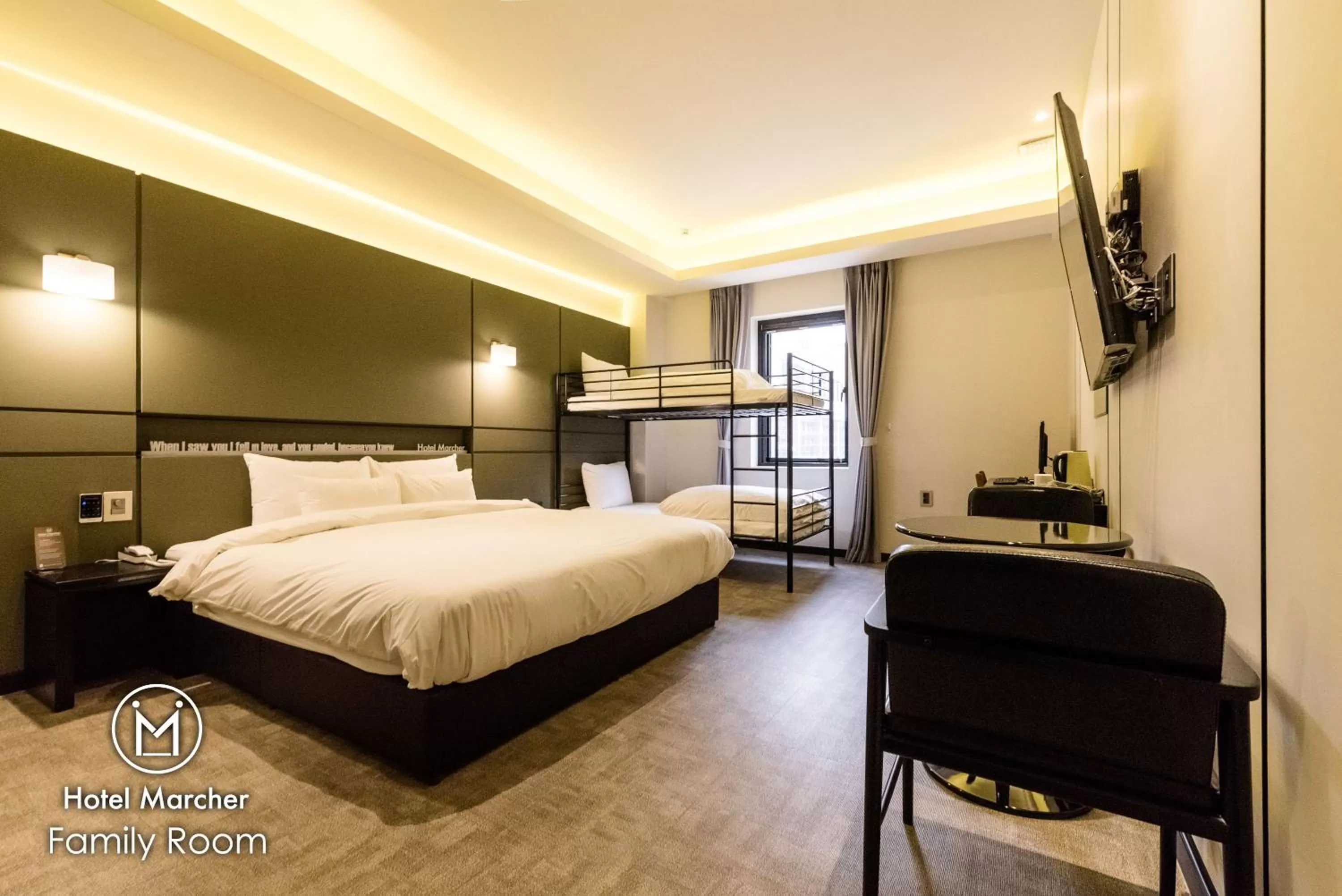 bunk bed, Bed in Hotel Marcher