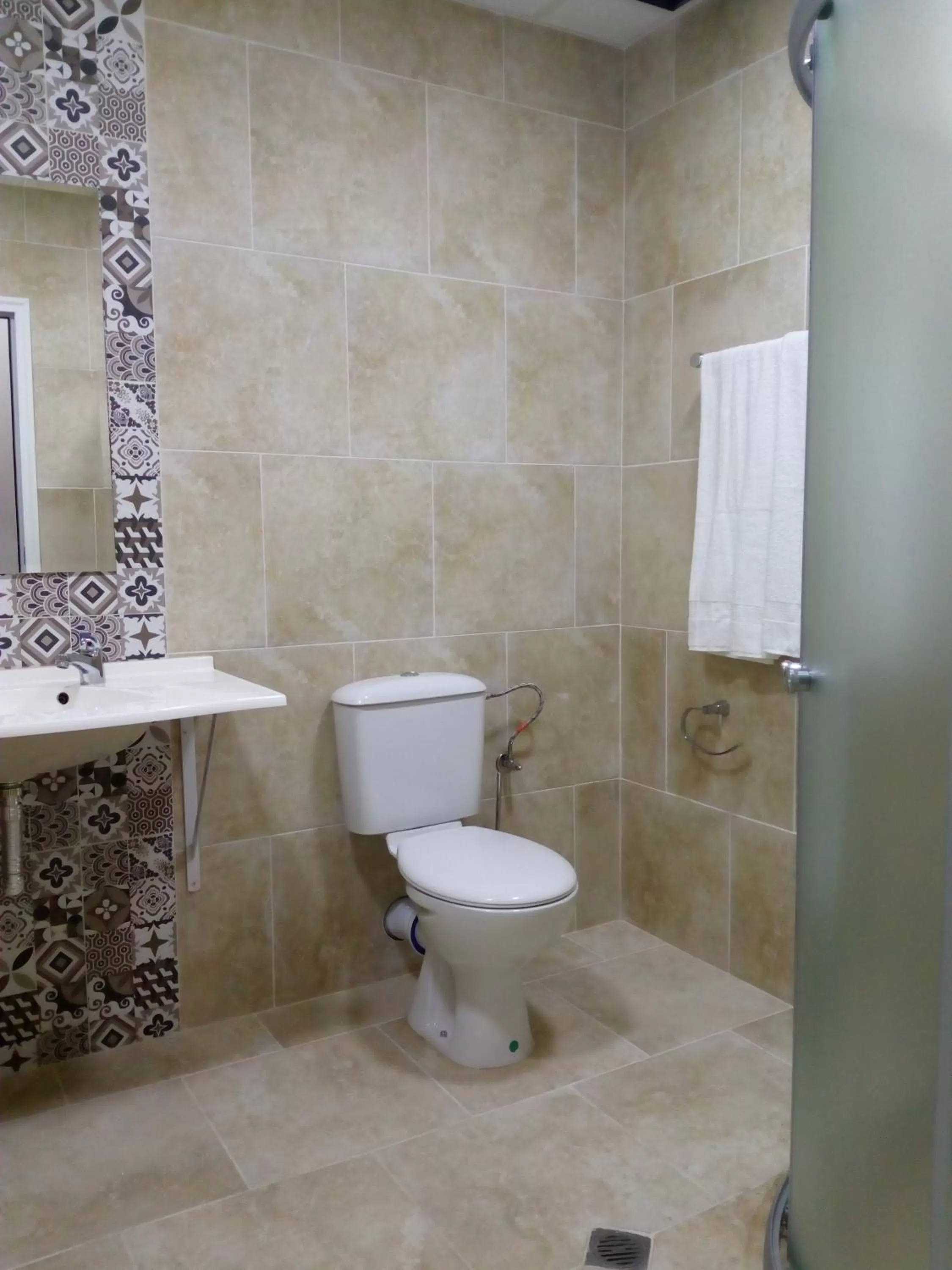 Bathroom in Hotel Afrodita Dimitrovgrad BG