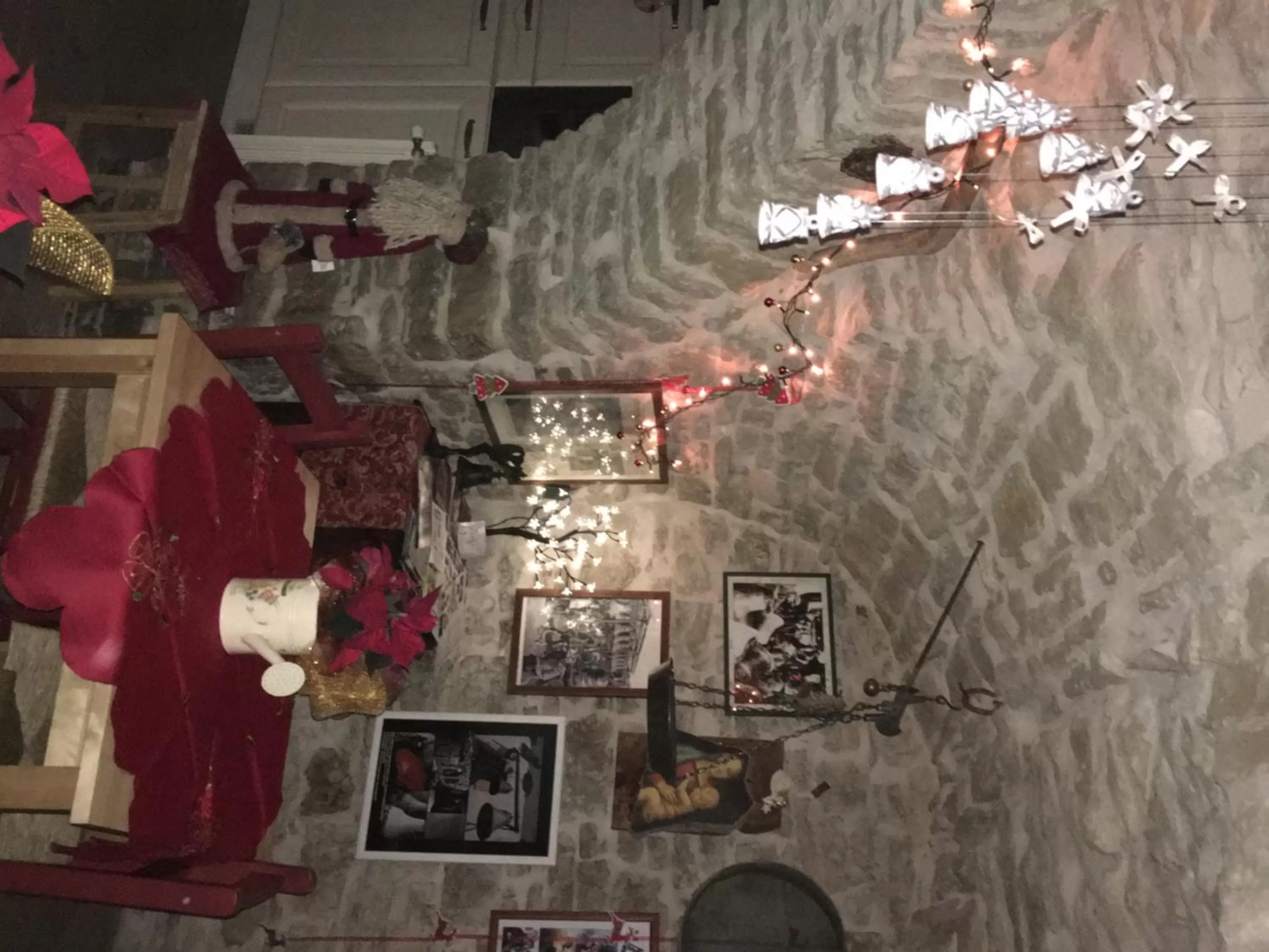 Communal kitchen in Locanda La Campana