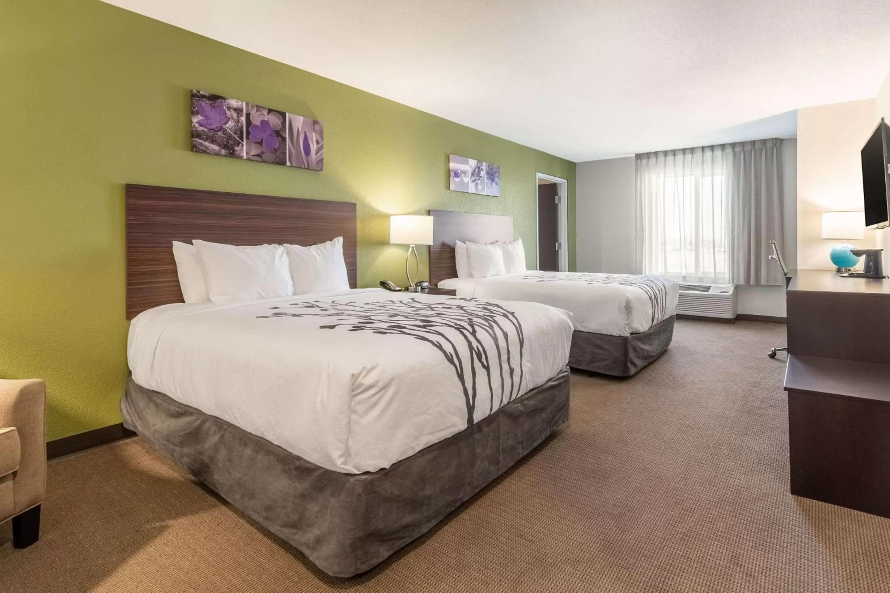 Photo of the whole room, Bed in Sleep Inn Boardman