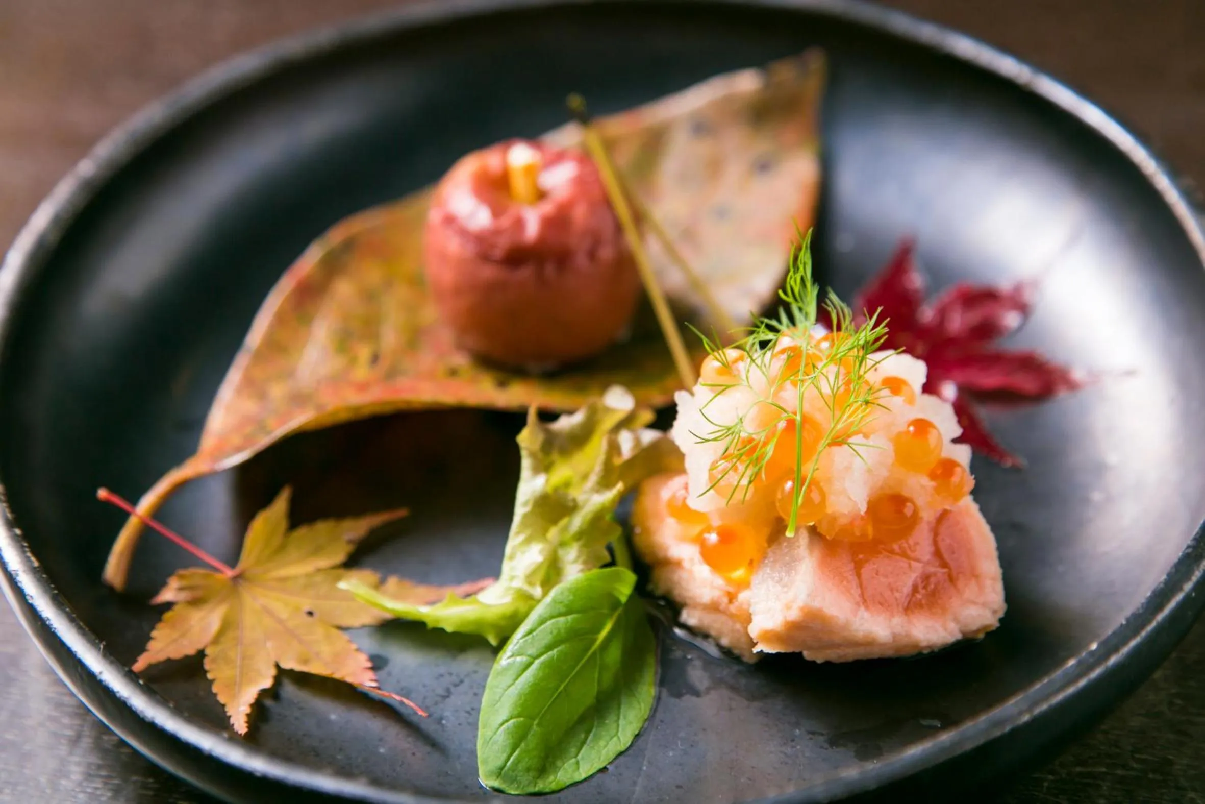 Food close-up in Ryokan Yoshidaya