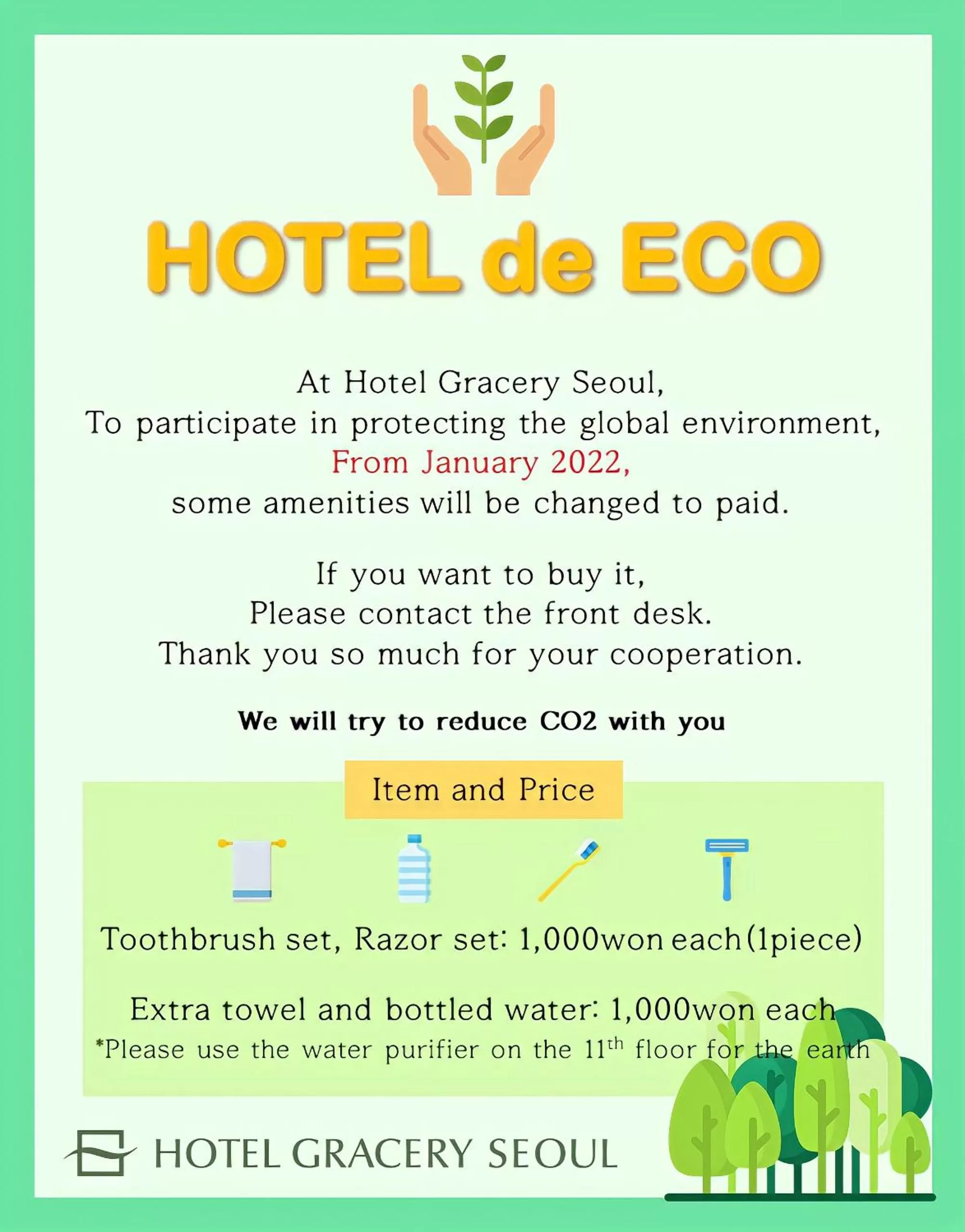 Property building in Hotel Gracery Seoul