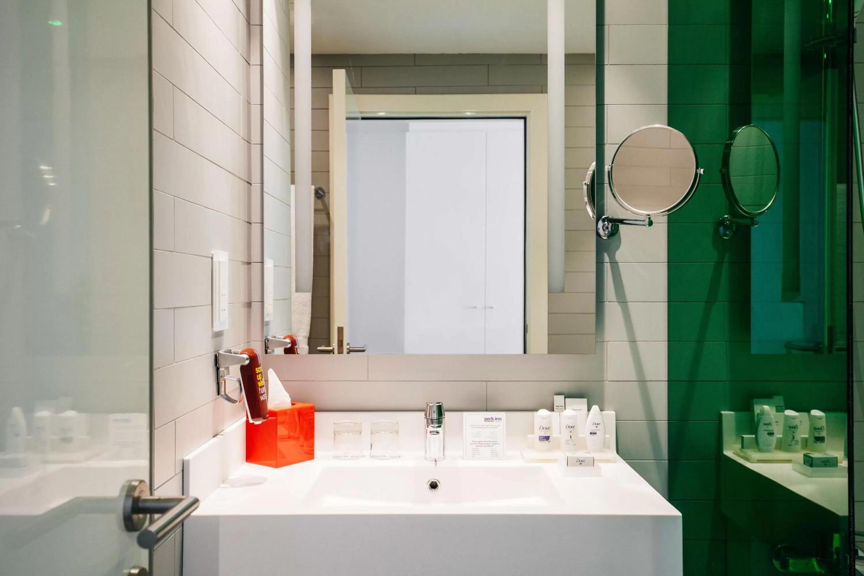 Bathroom in Park Inn by Radisson Dubai Motor City