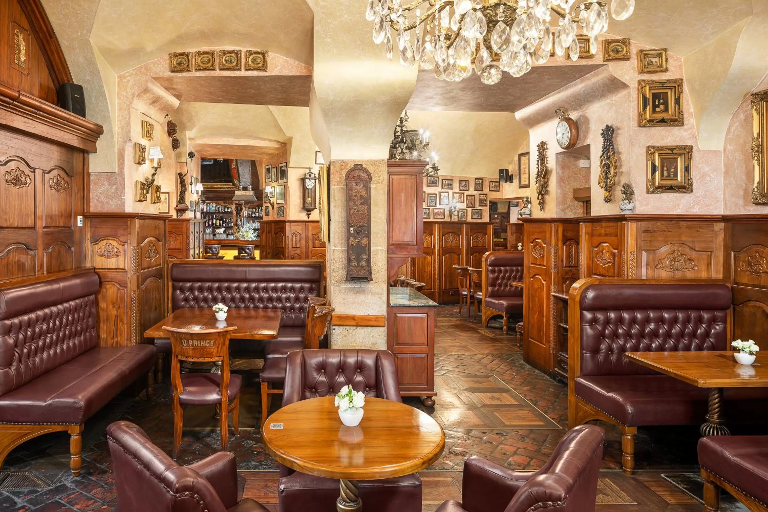 Restaurant/places to eat in Hotel U Prince Prague by BHG