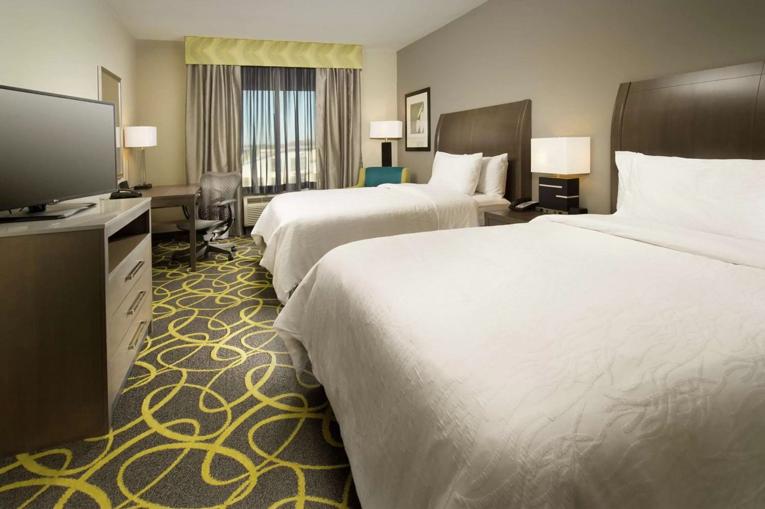 Queen Room with Two Queen Beds - Hearing Access in Hilton Garden Inn College Station Queen Room with Two Queen Beds - Hearing Access in Hilton Garden Inn College Station