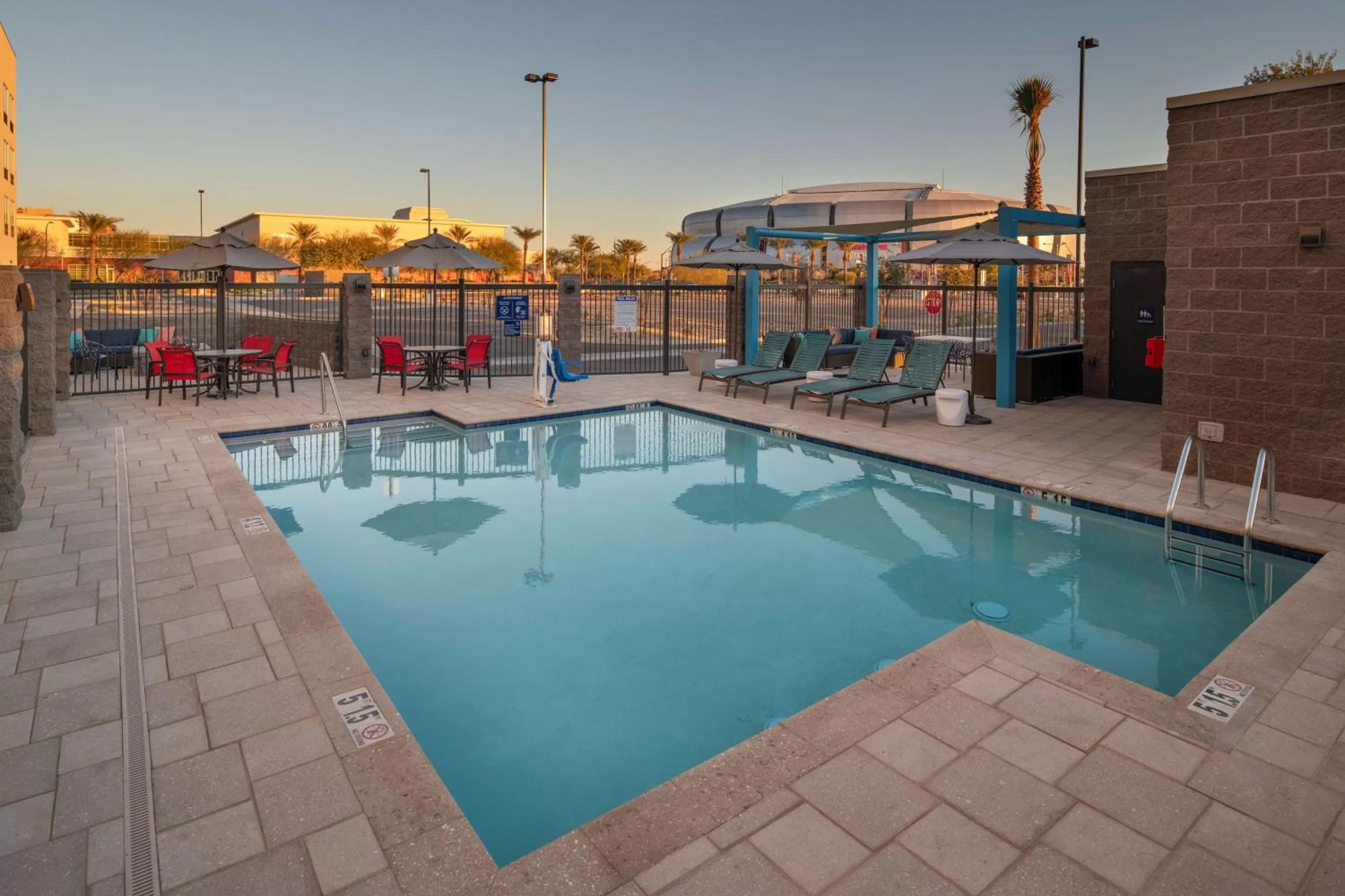 Pool view in Tru By Hilton Phoenix Glendale Westgate
