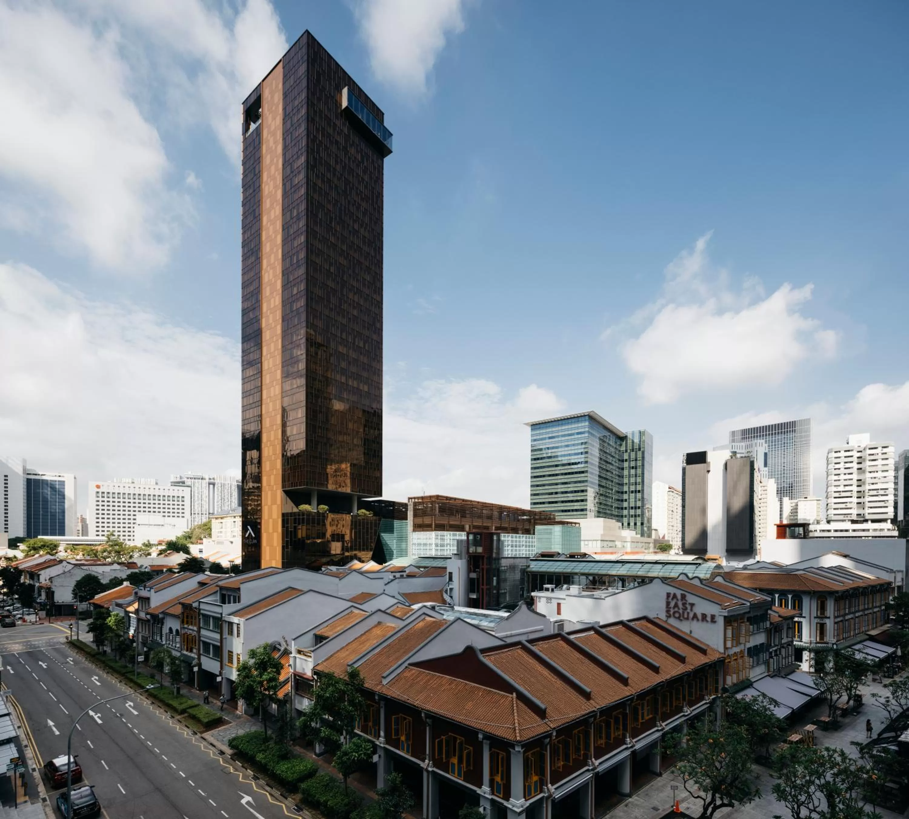 Property building in The Clan Hotel Singapore by Far East Hospitality