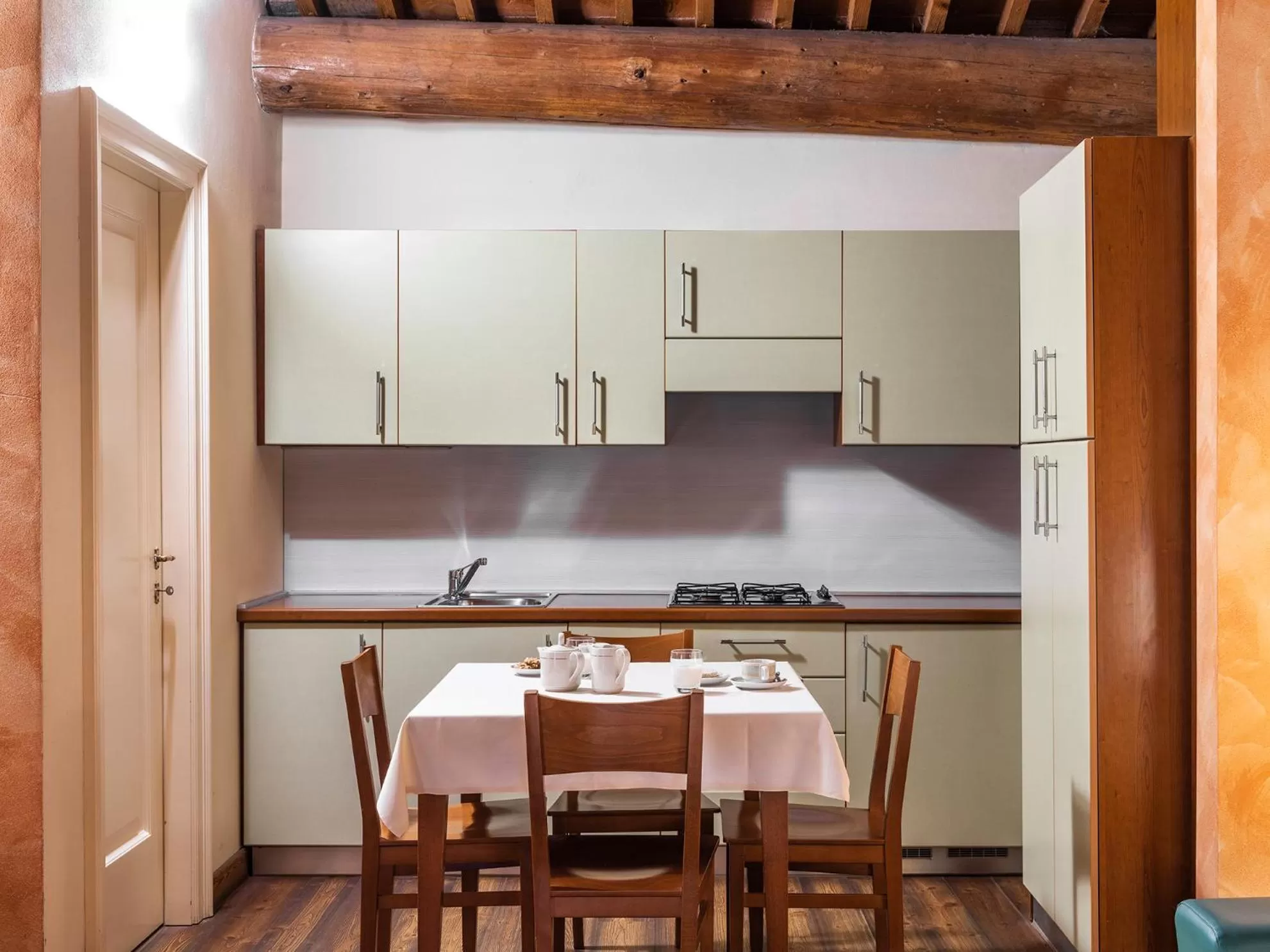 Kitchen or kitchenette in Parco Termale di Villa Dei Cedri