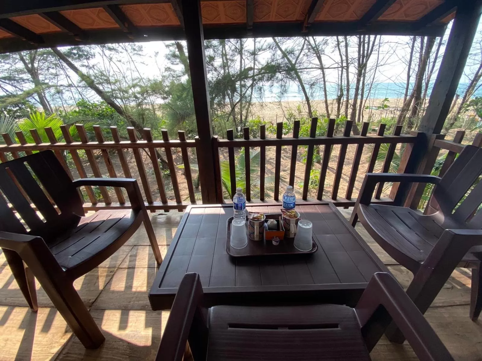 Balcony/Terrace in OmBodhi Retreat