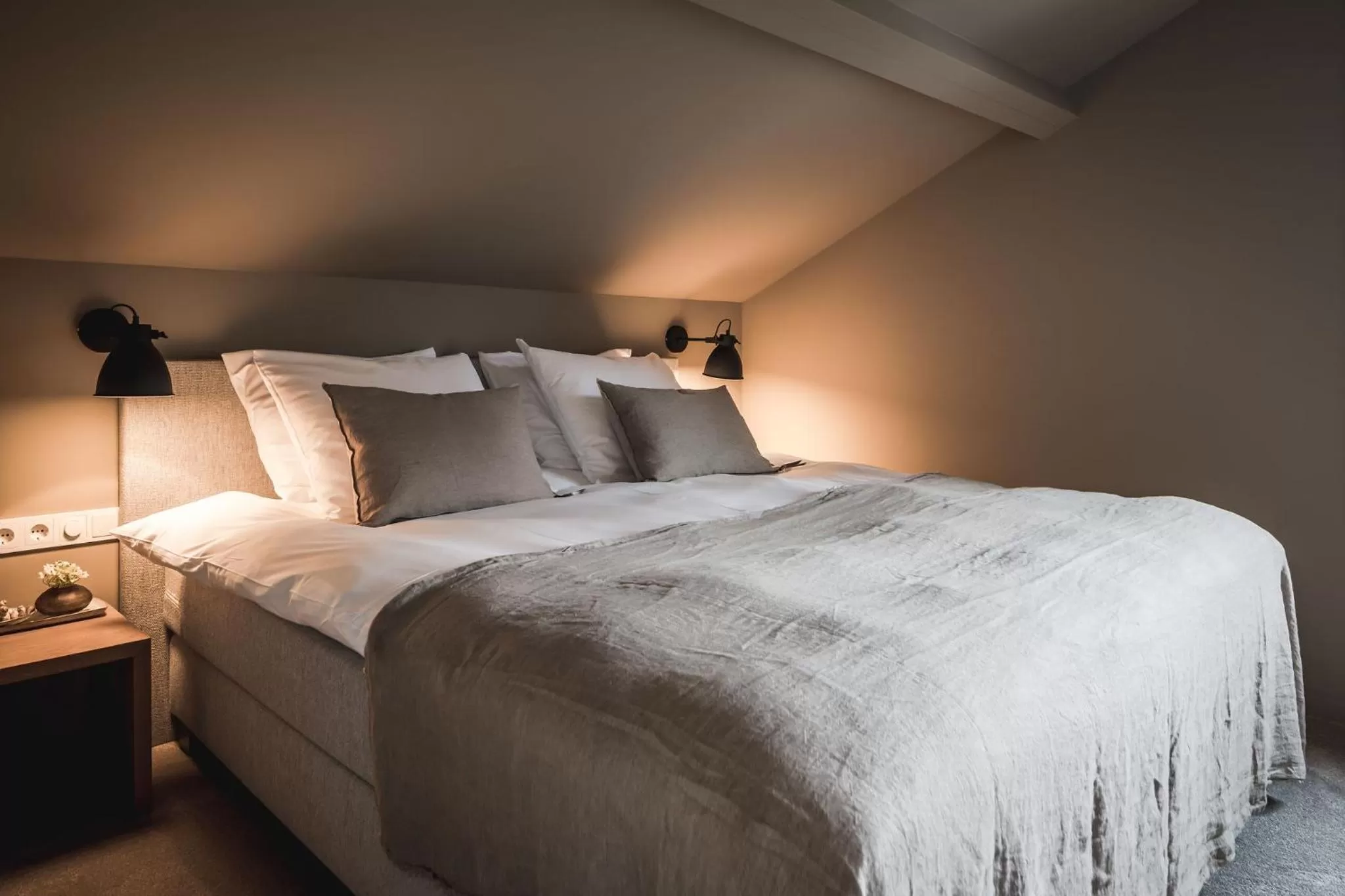 Bed in Boutique Hotel Villa Kranenbergh