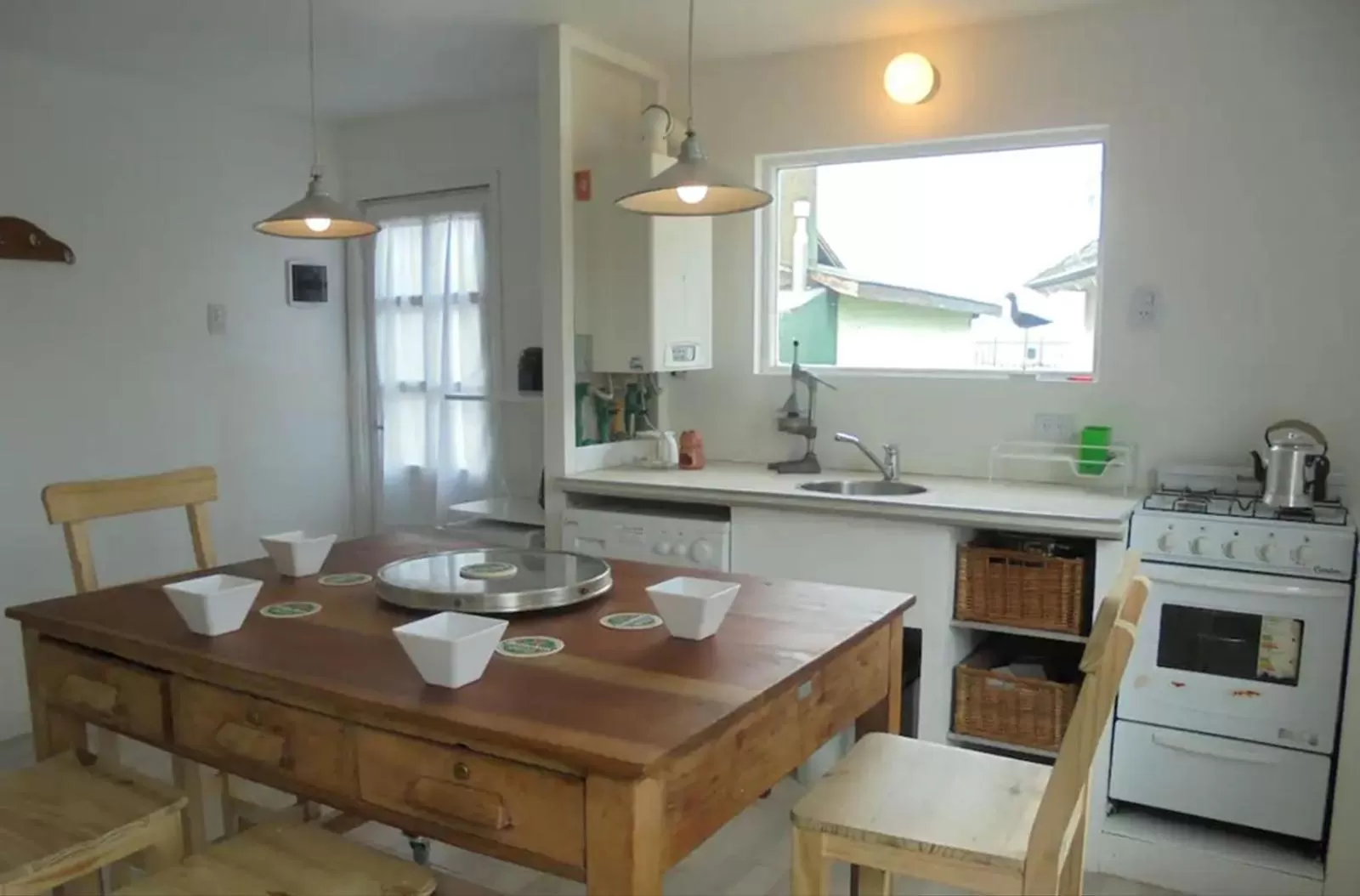 Property building, Kitchen/Kitchenette in B&B Cerro Krund