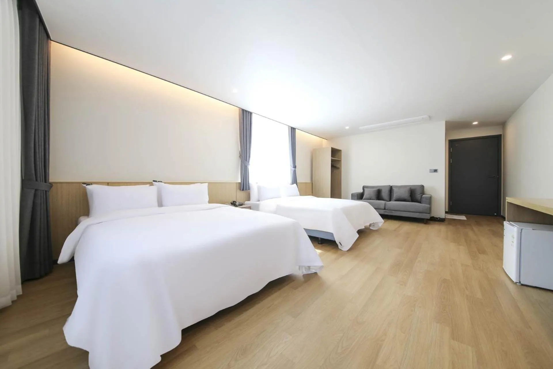 Bed in Benikea hotel