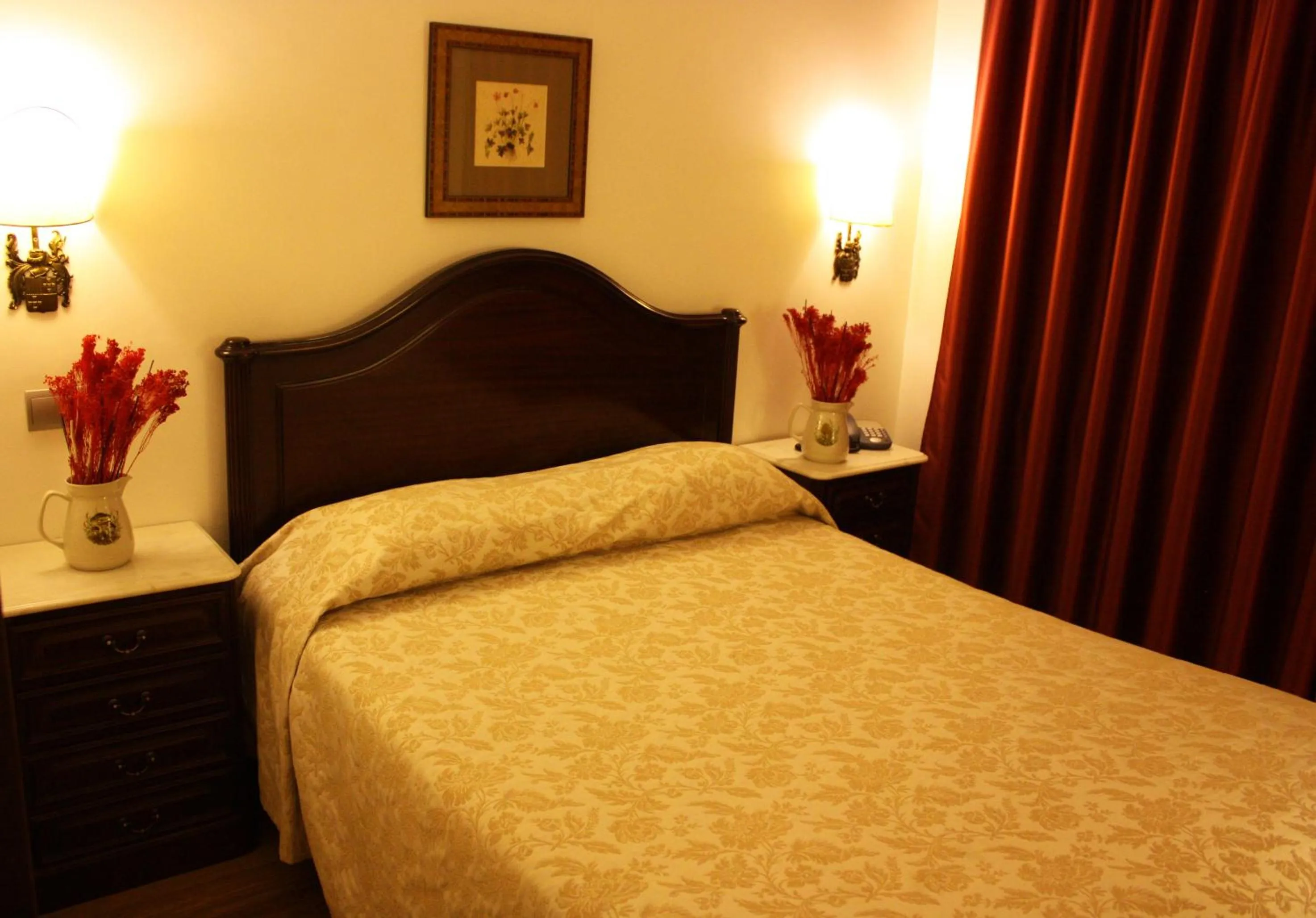 Bed in Hotel Vice-Rei