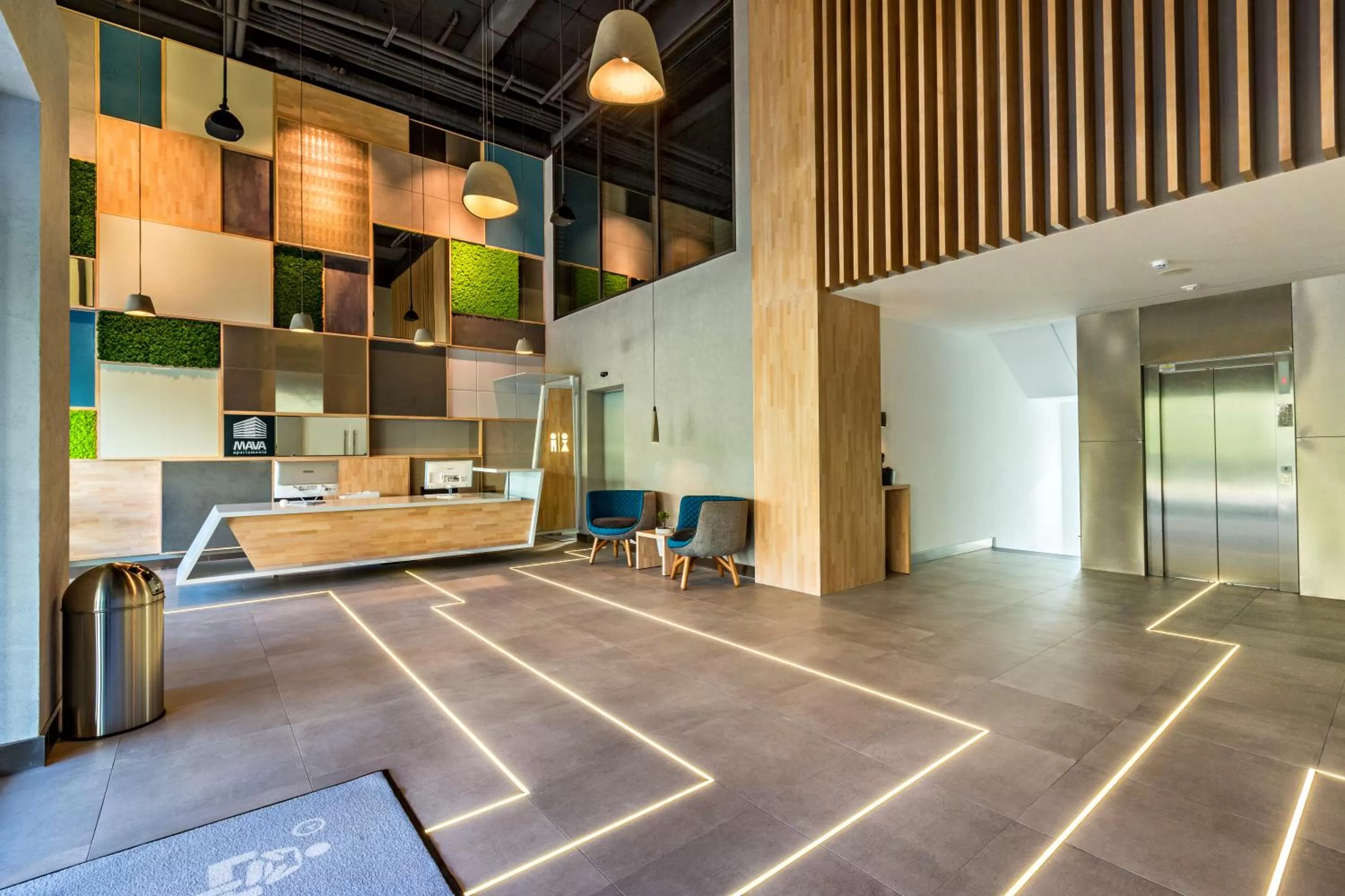 Lobby or reception in Mava Apartamente