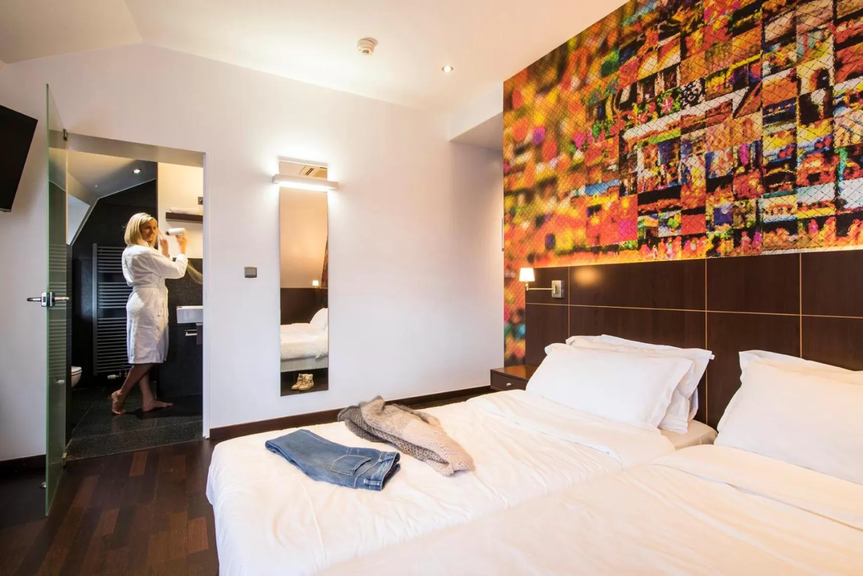 Bed in Hotel The Century