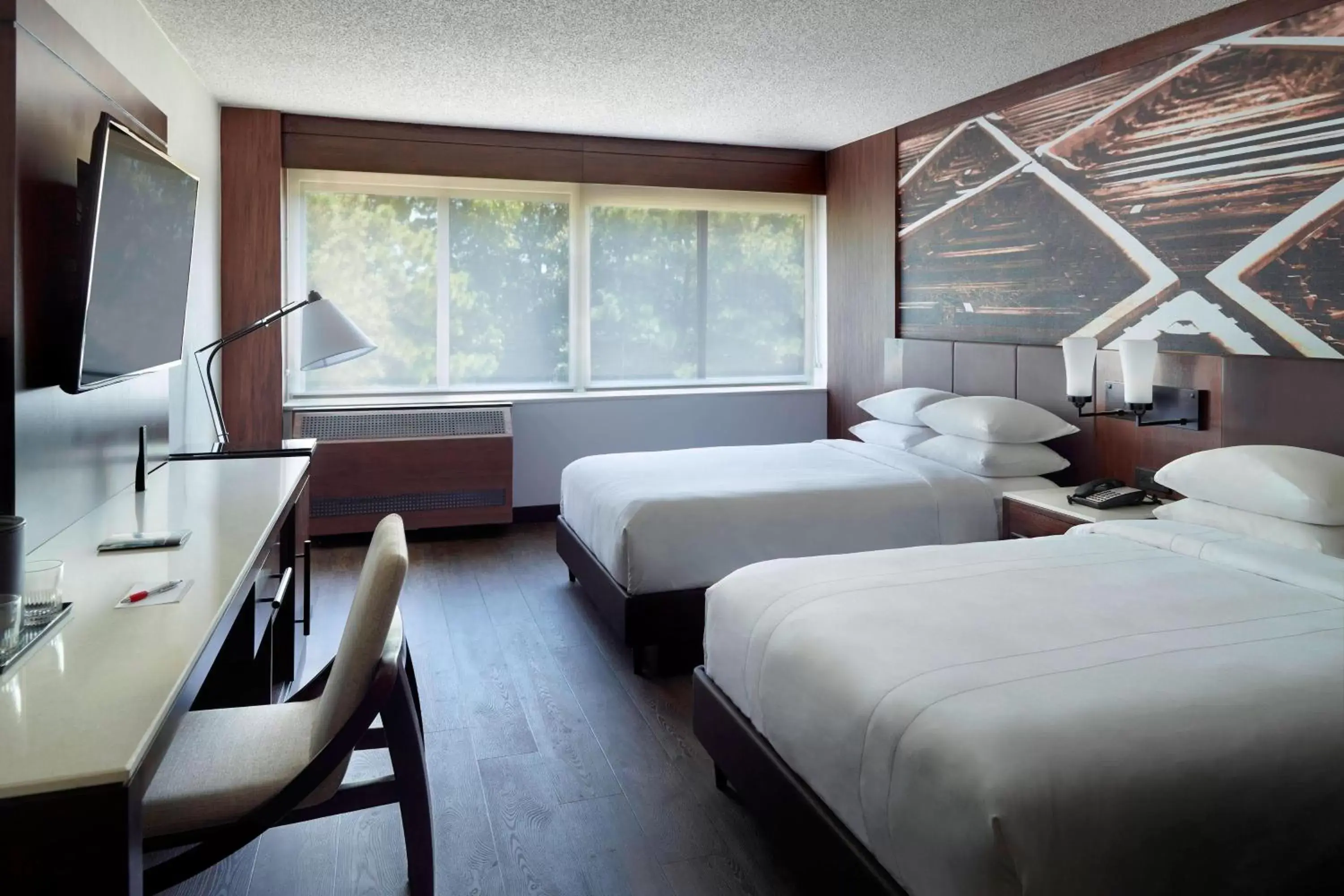 Double Room with Two Double Beds - Concierge Level in Atlanta Marriott Peachtree Corners Double Room with Two Double Beds - Concierge Level in Atlanta Marriott Peachtree Corners