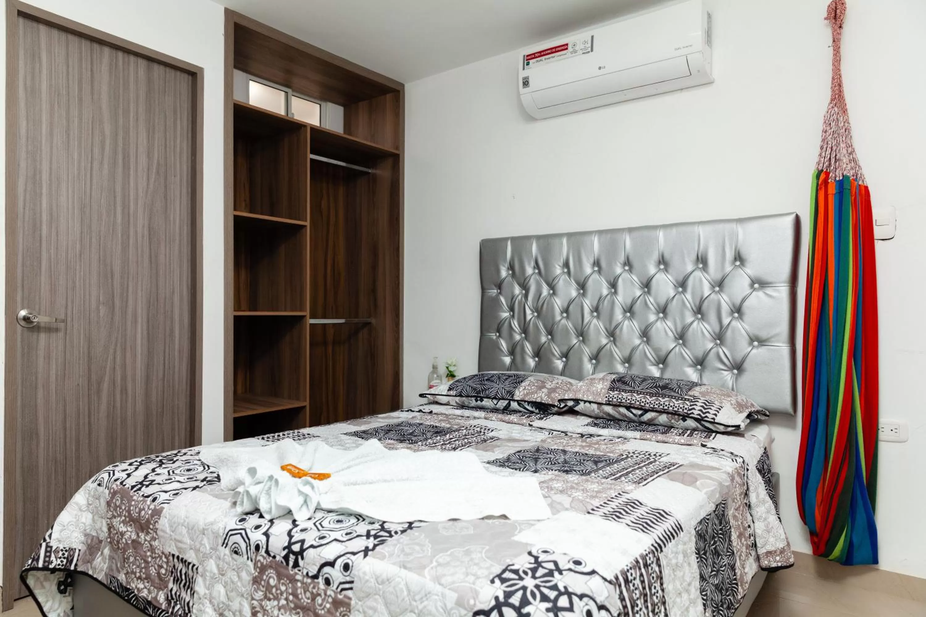 Bed in Hotel Galanni