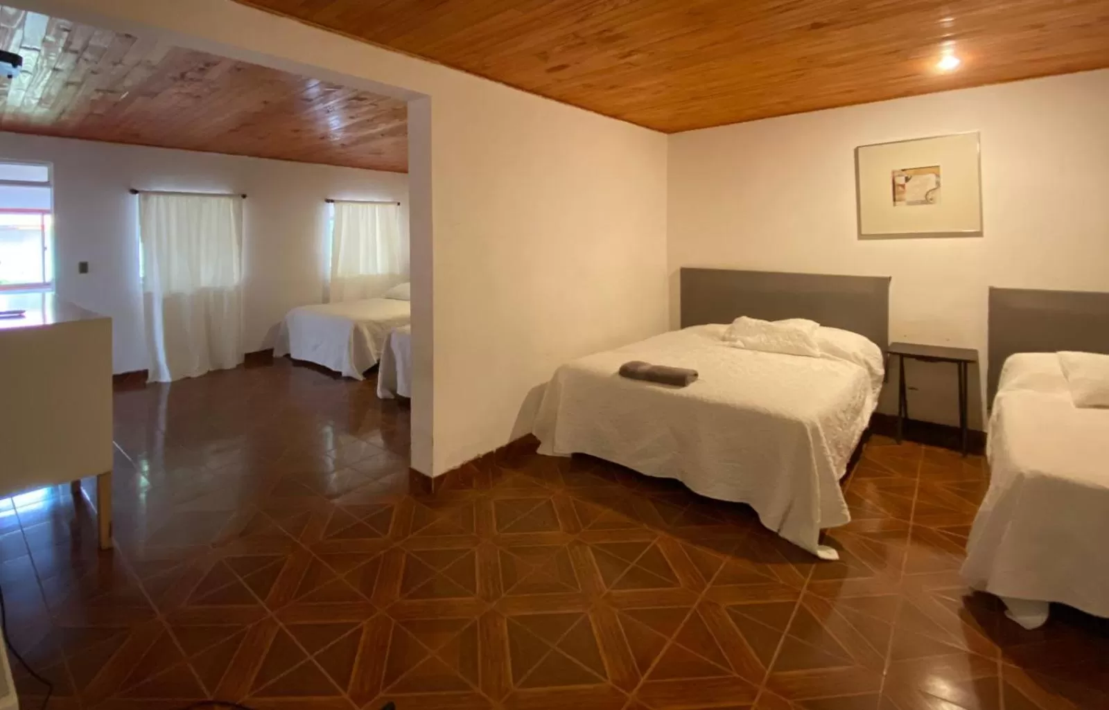 Bed in Hotel Santa María