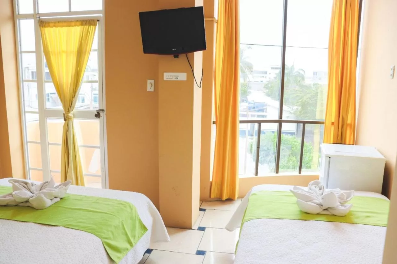 Bed in Hostal Carliza